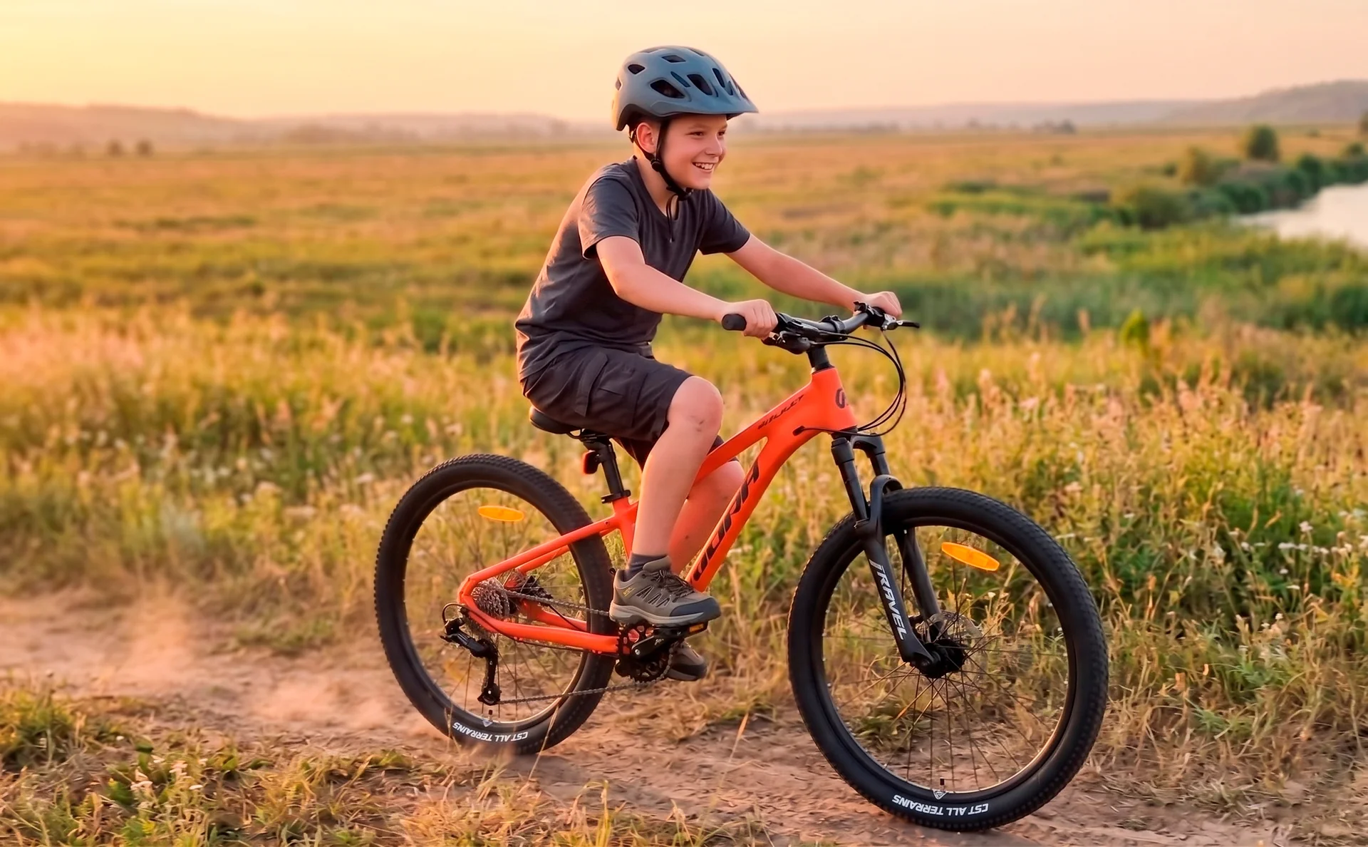 Велосипед HORH BULLET AIR HBHD4.2 24" (2025) Orange-Black - миниатюра 3