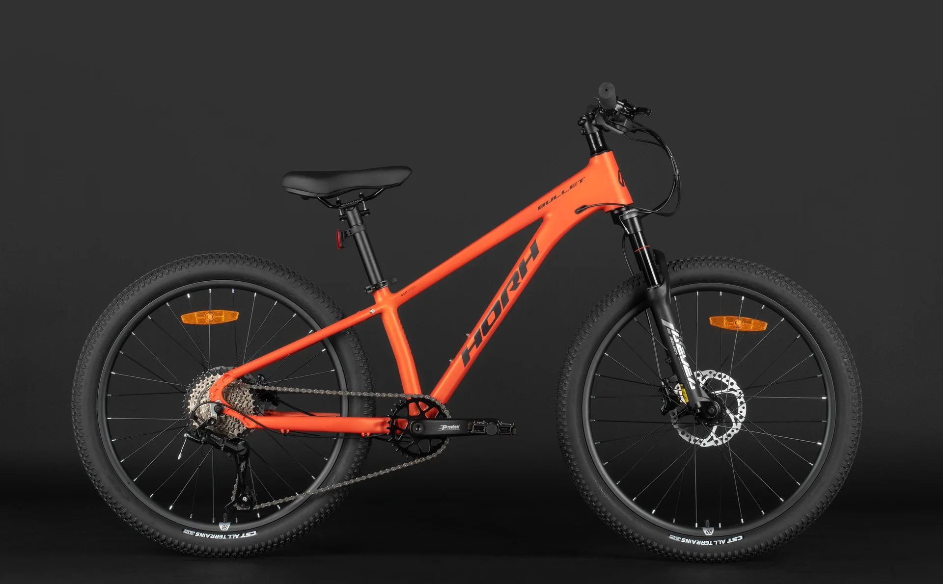 Велосипед HORH BULLET AIR HBHD4.2 24" (2025) Orange-Black - миниатюра 5