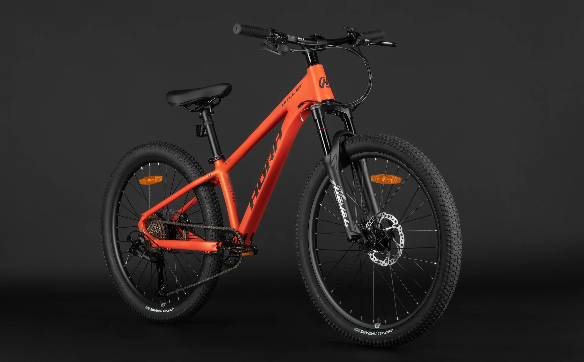 Велосипед HORH BULLET AIR HBHD4.2 24" (2025) Orange-Black - миниатюра 6