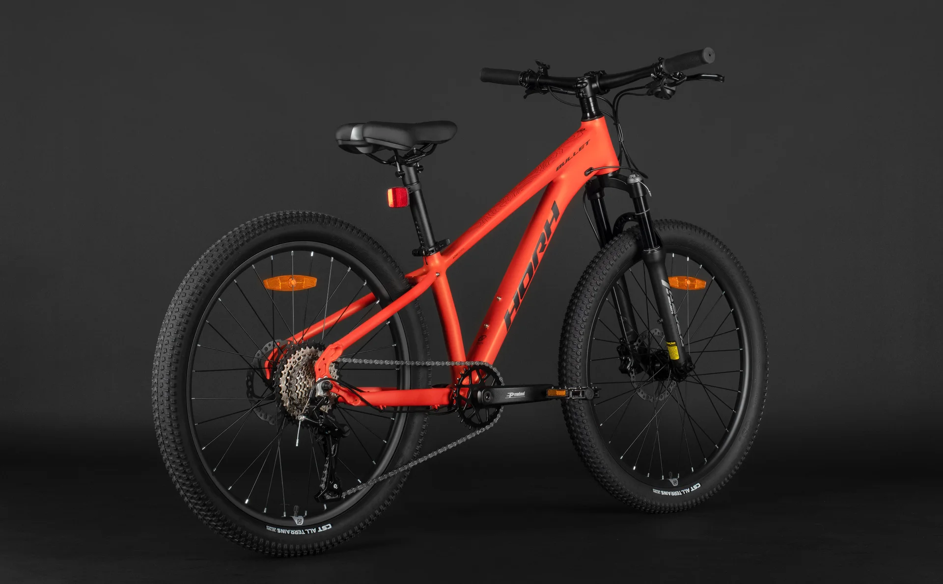 Велосипед HORH BULLET AIR HBHD4.2 24" (2025) Orange-Black - миниатюра 7