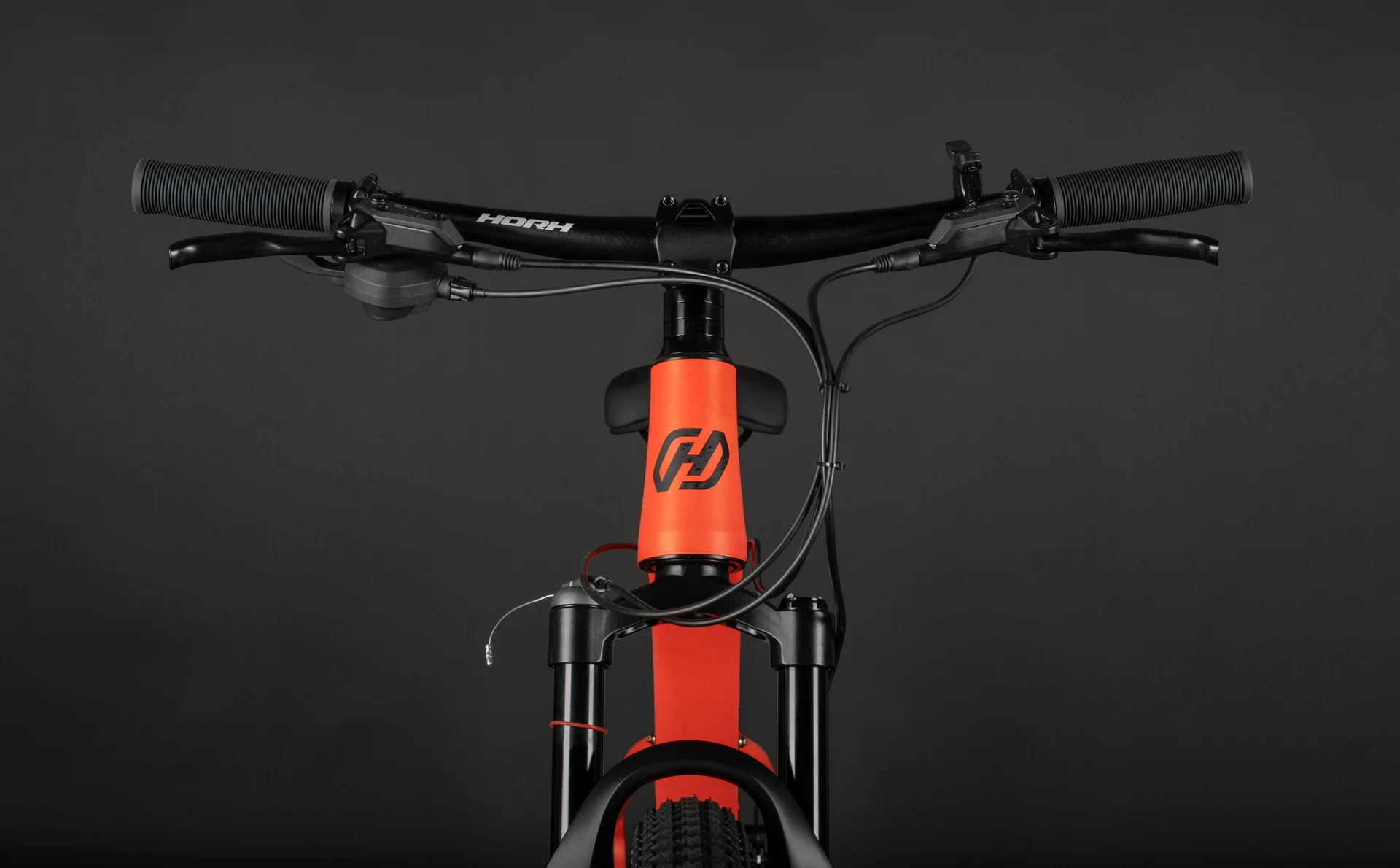 Велосипед HORH BULLET AIR HBHD4.2 24" (2025) Orange-Black - миниатюра 8