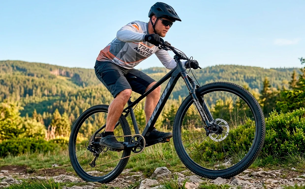 Велосипед HORH ROHAN AIR RHD7.4 27,5" (2026) Black-Grey - миниатюра 3