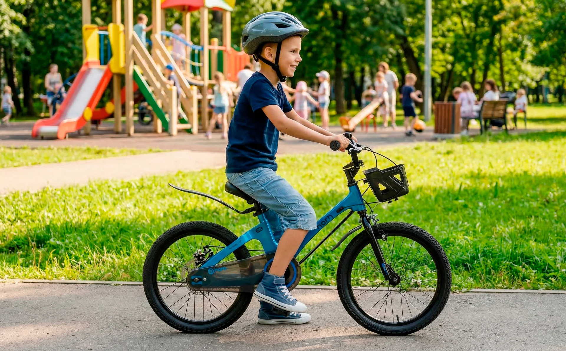 Велосипед HORH FORMULA 18 (2026) Blue-Black - миниатюра 2