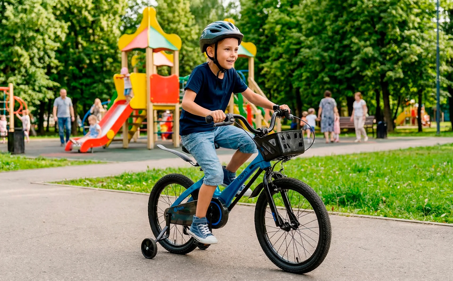 Велосипед HORH FORMULA 18 (2026) Blue-Black - миниатюра 3