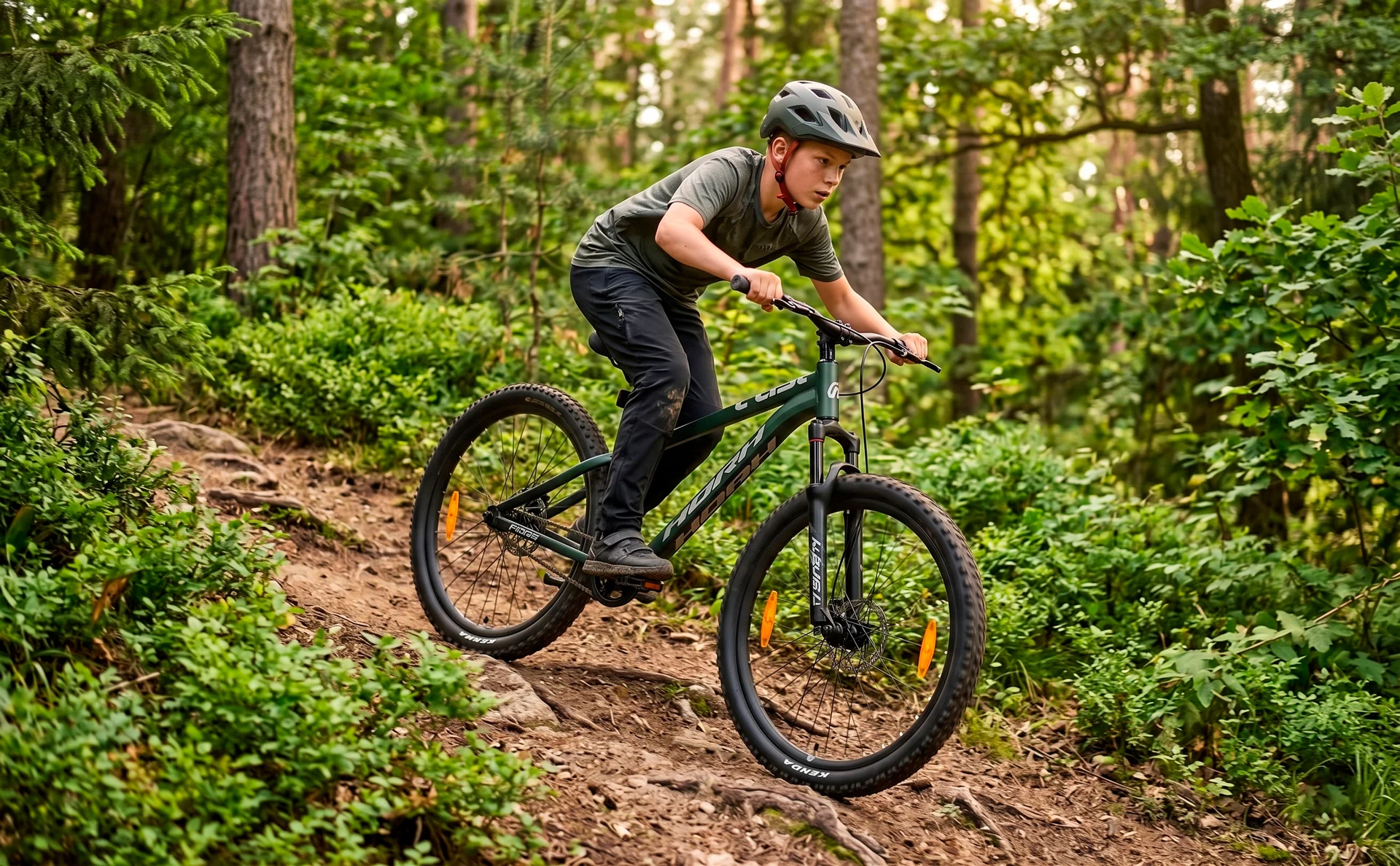 Велосипед HORH CAST HCSTMD 1SR 6.0 26" (2026) Khaki-Black - миниатюра 4