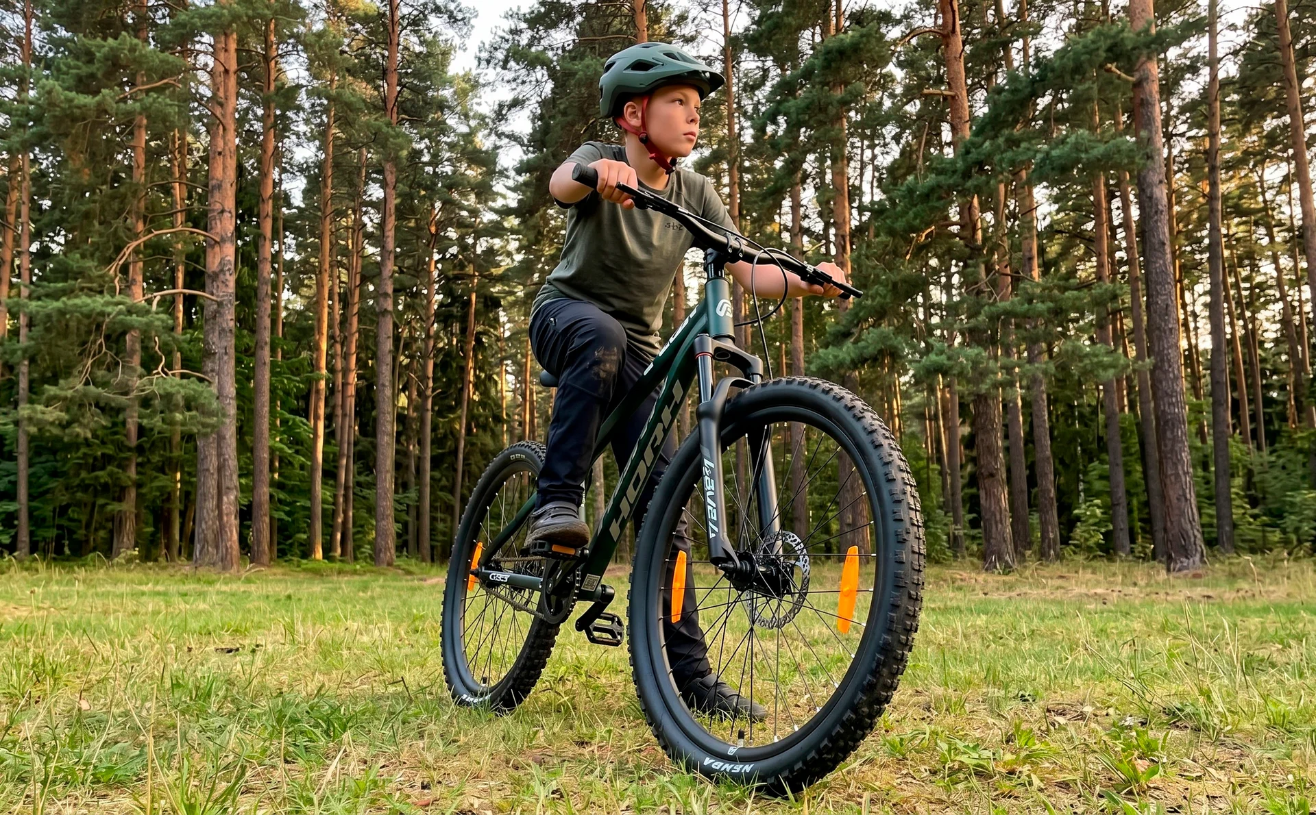 Велосипед HORH CAST HCSTMD 1SR 6.0 26" (2026) Khaki-Black - миниатюра 6