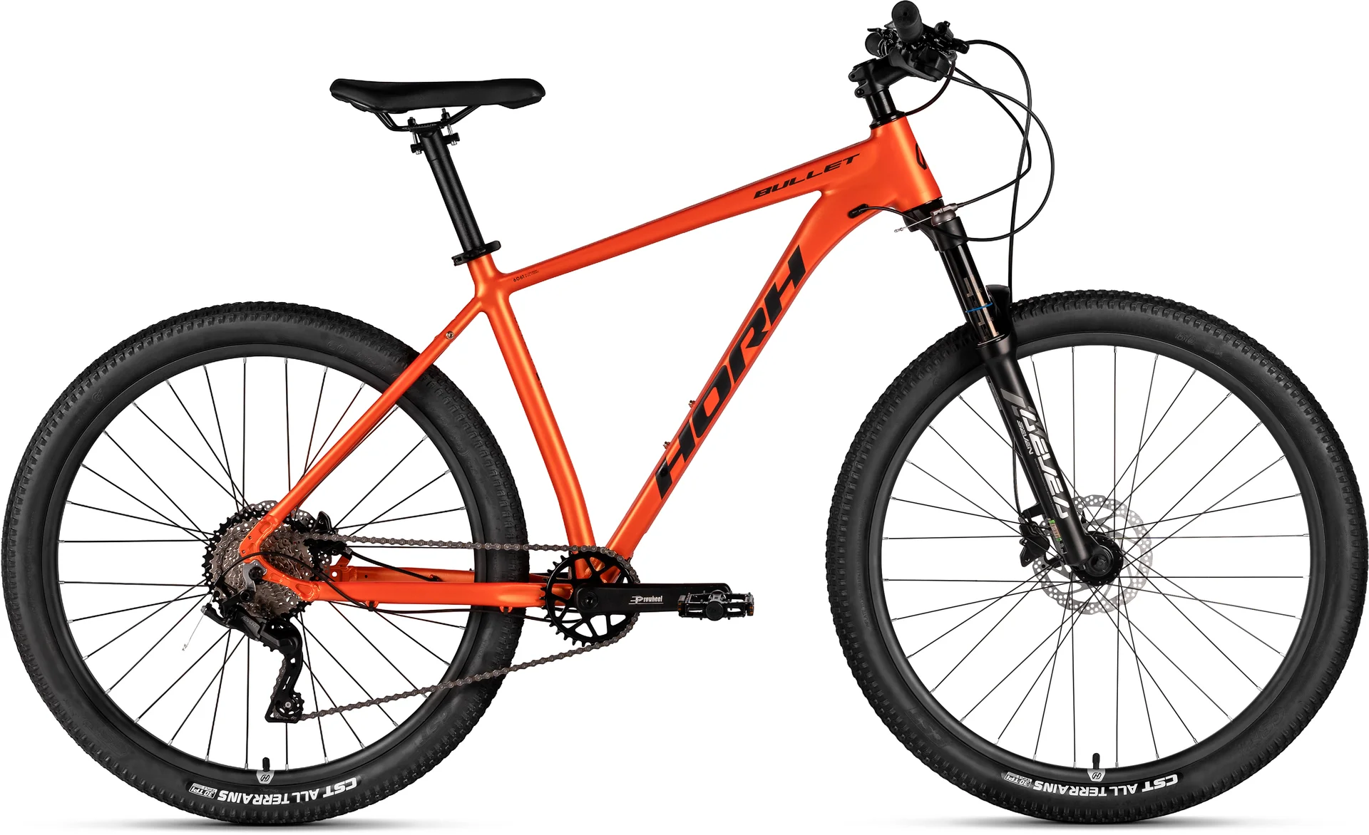 Велосипед HORH BULLET AIR HBHD7.2 27,5" (2026) Orange-Black - изображение 1