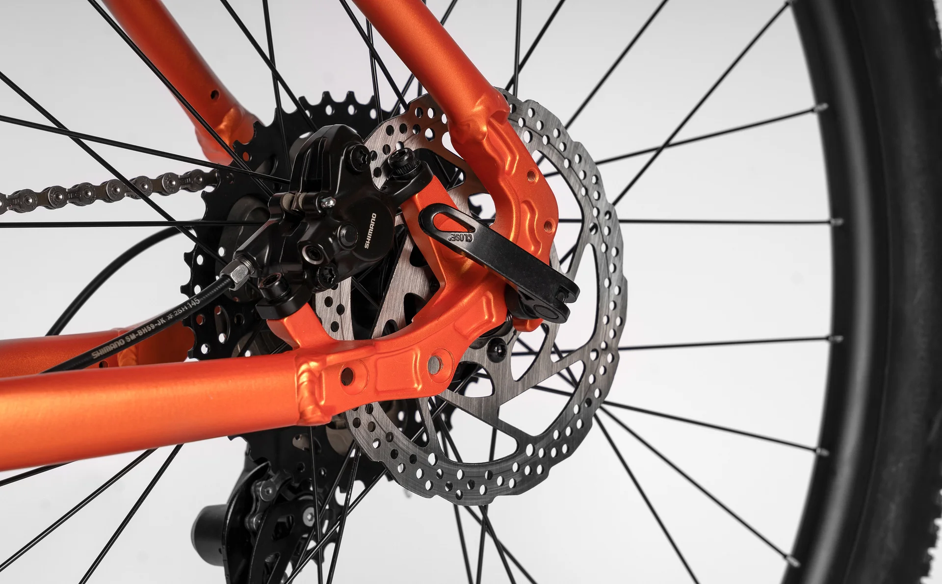 Велосипед HORH BULLET AIR HBHD7.2 27,5" (2026) Orange-Black - миниатюра 13