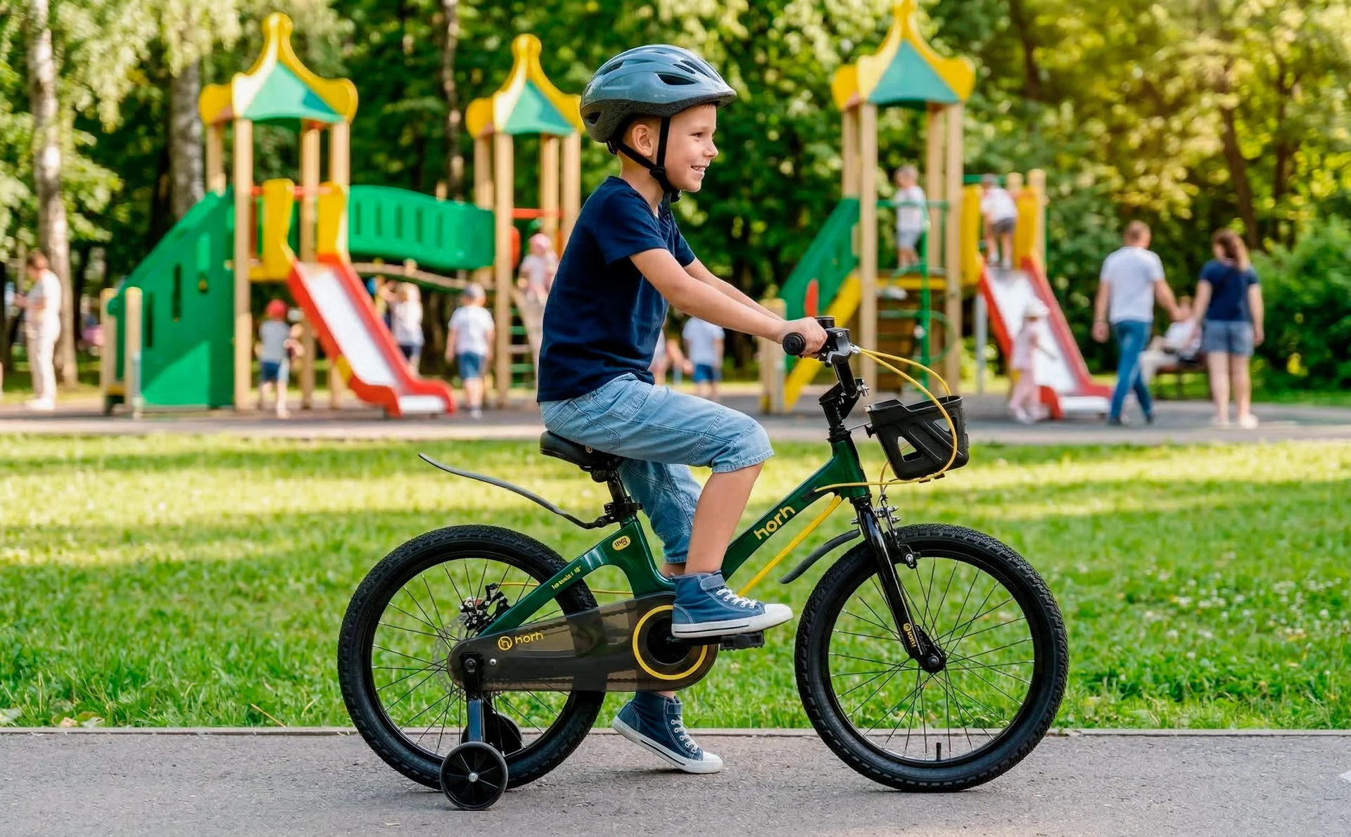 Велосипед HORH FORMULA 18 (2026) Green-Black - миниатюра 2