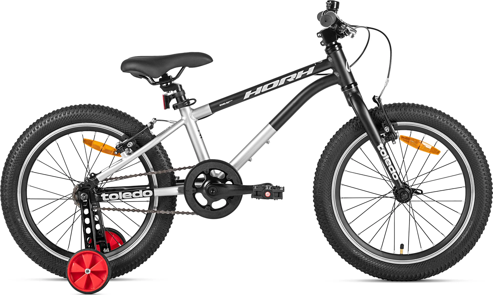 Велосипед HORH TOLEDO HTLD18CR 18" (2026) Silver-Black - изображение 1
