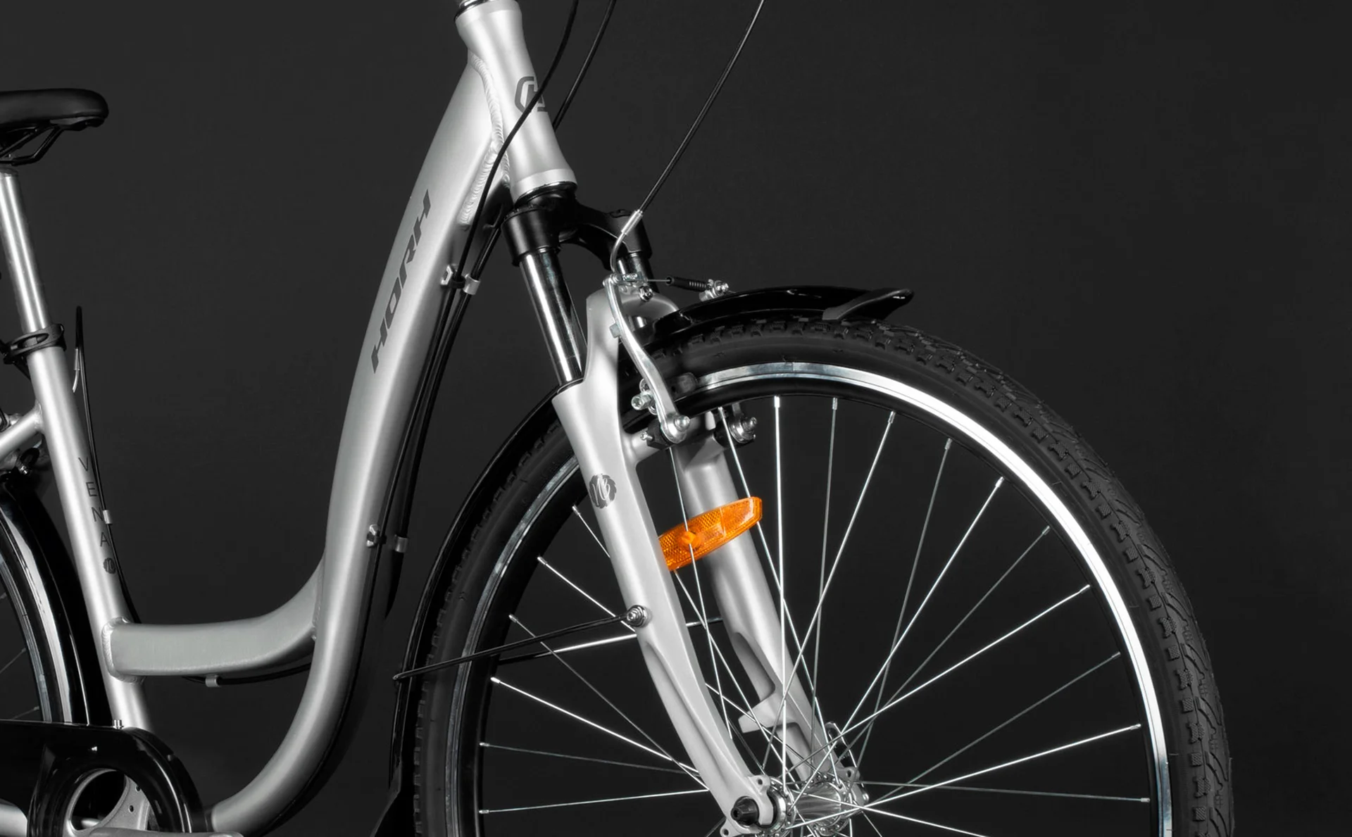 Велосипед HORH VENA 700C (2024) Grey-Black - миниатюра 14