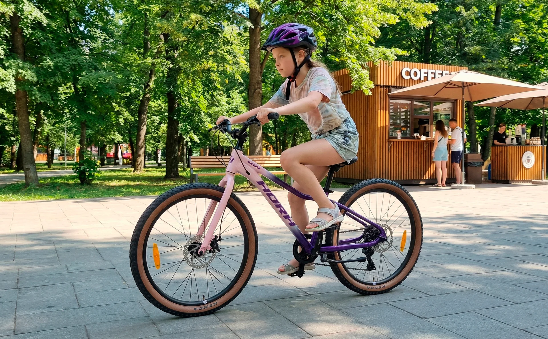 Велосипед HORH MIA MD24" (2026) Purple-Pink - миниатюра 2
