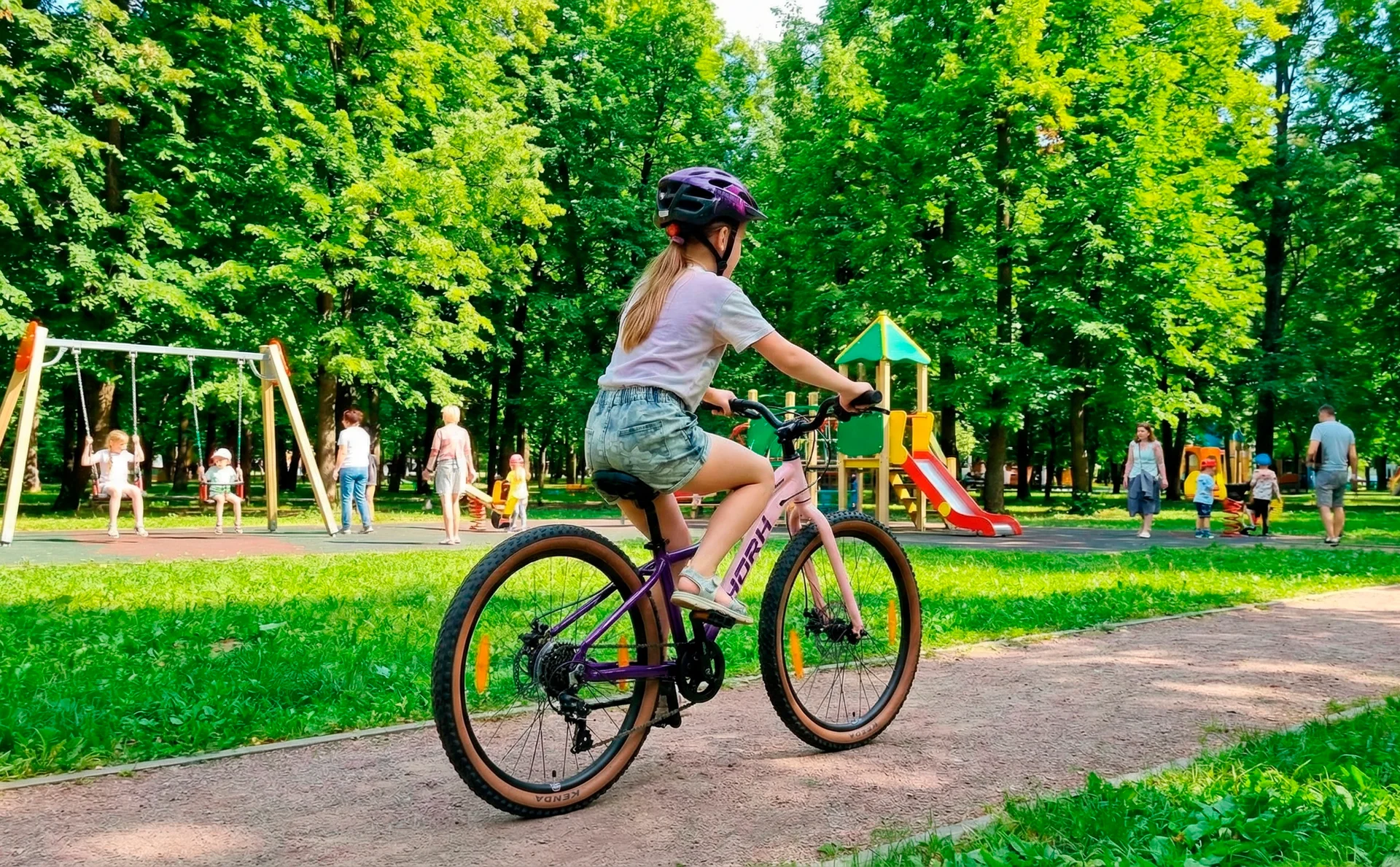 Велосипед HORH MIA MD24" (2026) Purple-Pink - миниатюра 3