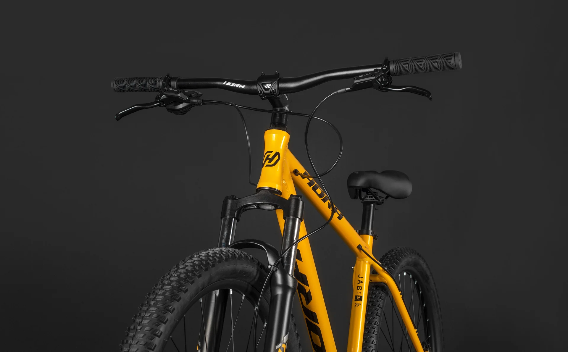 Велосипед HORH JAB JABAM 9.0 29" (2025) Yellow-Black - миниатюра 13