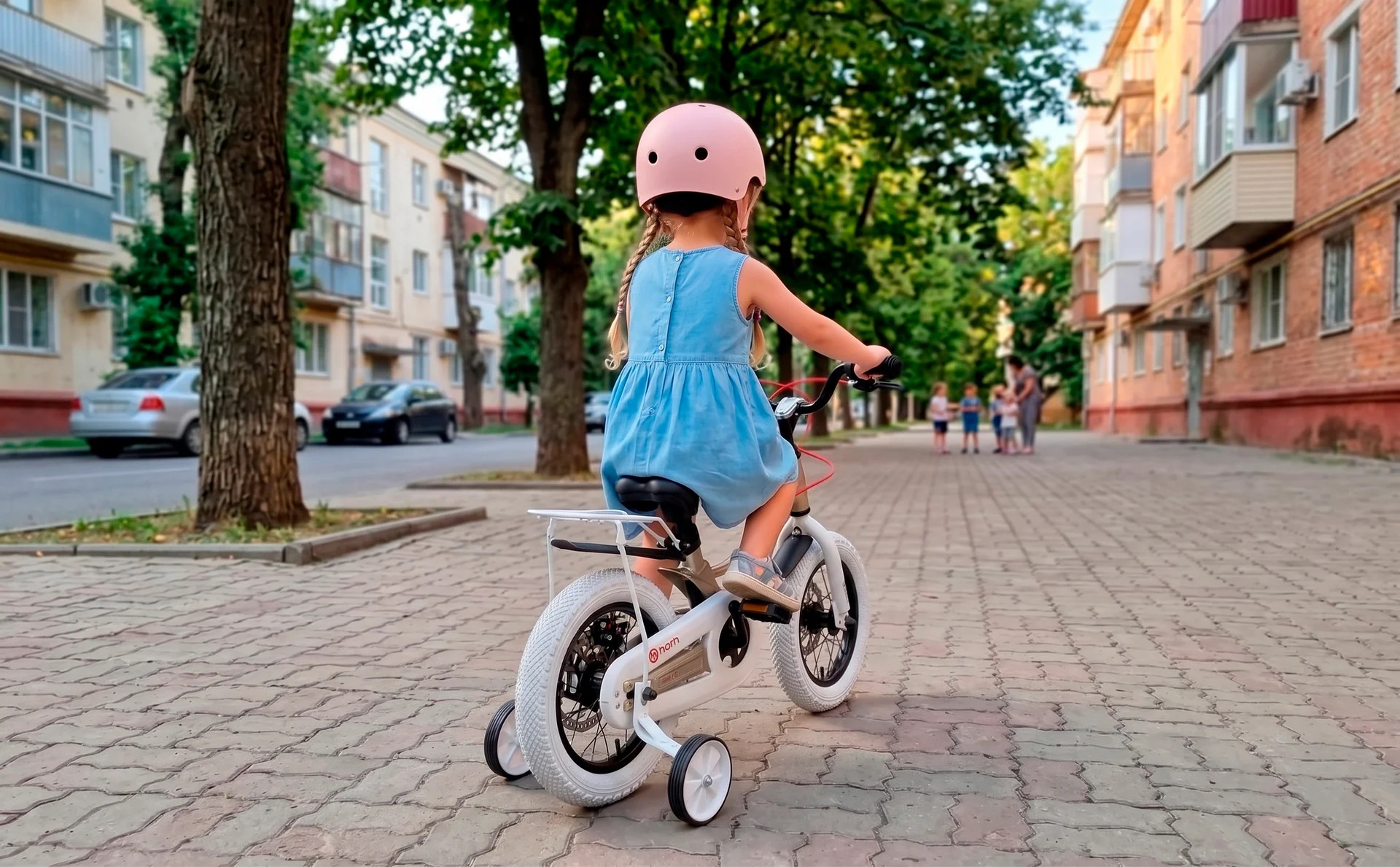 Велосипед HORH MILLIE 12 (2026) Peach-White - миниатюра 3