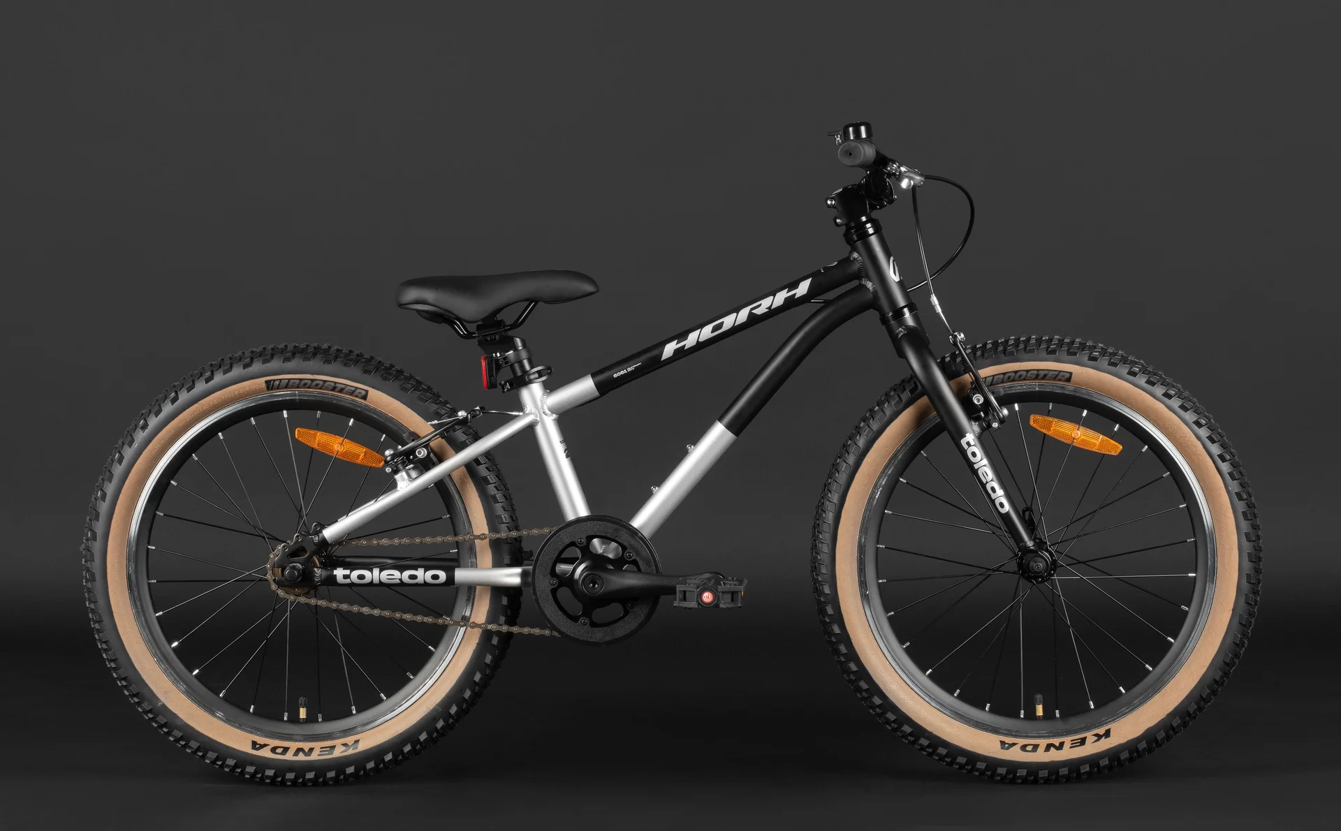 Велосипед HORH TOLEDO HTLD20CR 20" (2026) Silver-Black - миниатюра 5