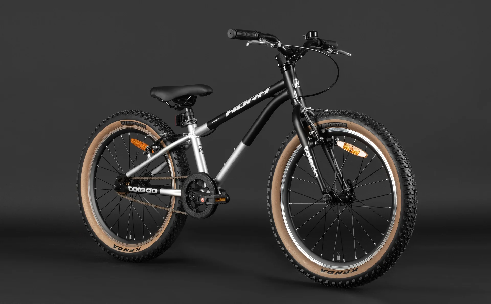 Велосипед HORH TOLEDO HTLD20CR 20" (2026) Silver-Black - миниатюра 6