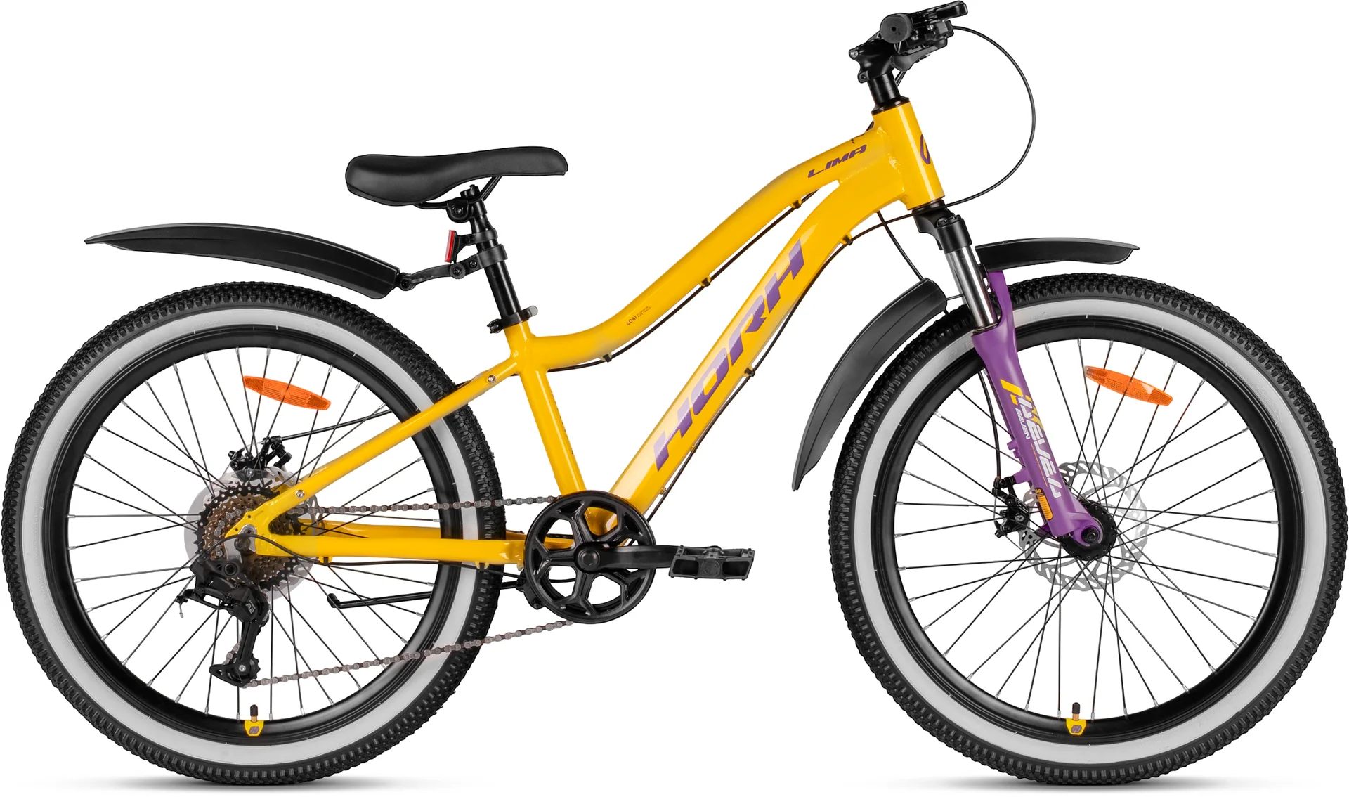 Велосипед HORH LIMA 24" (2026) Yellow-Purples - изображение 1