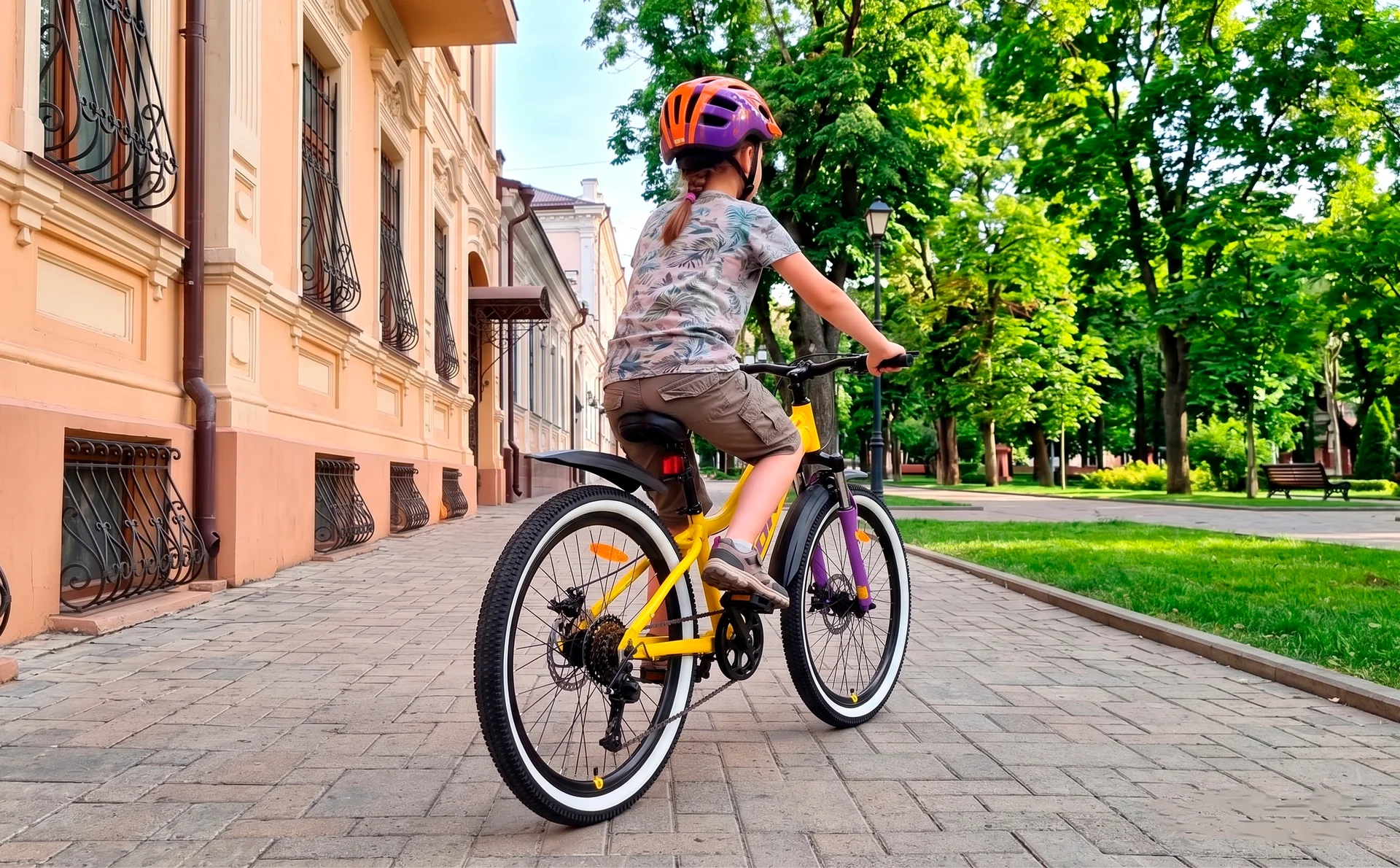 Велосипед HORH LIMA 24" (2026) Yellow-Purples - миниатюра 4