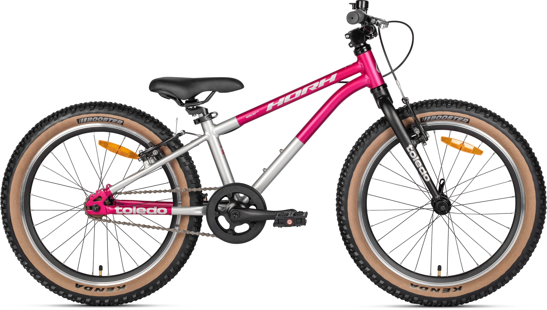 Велосипед HORH TOLEDO HTLD20CR 20" (2026) Silver-Pink - изображение 1