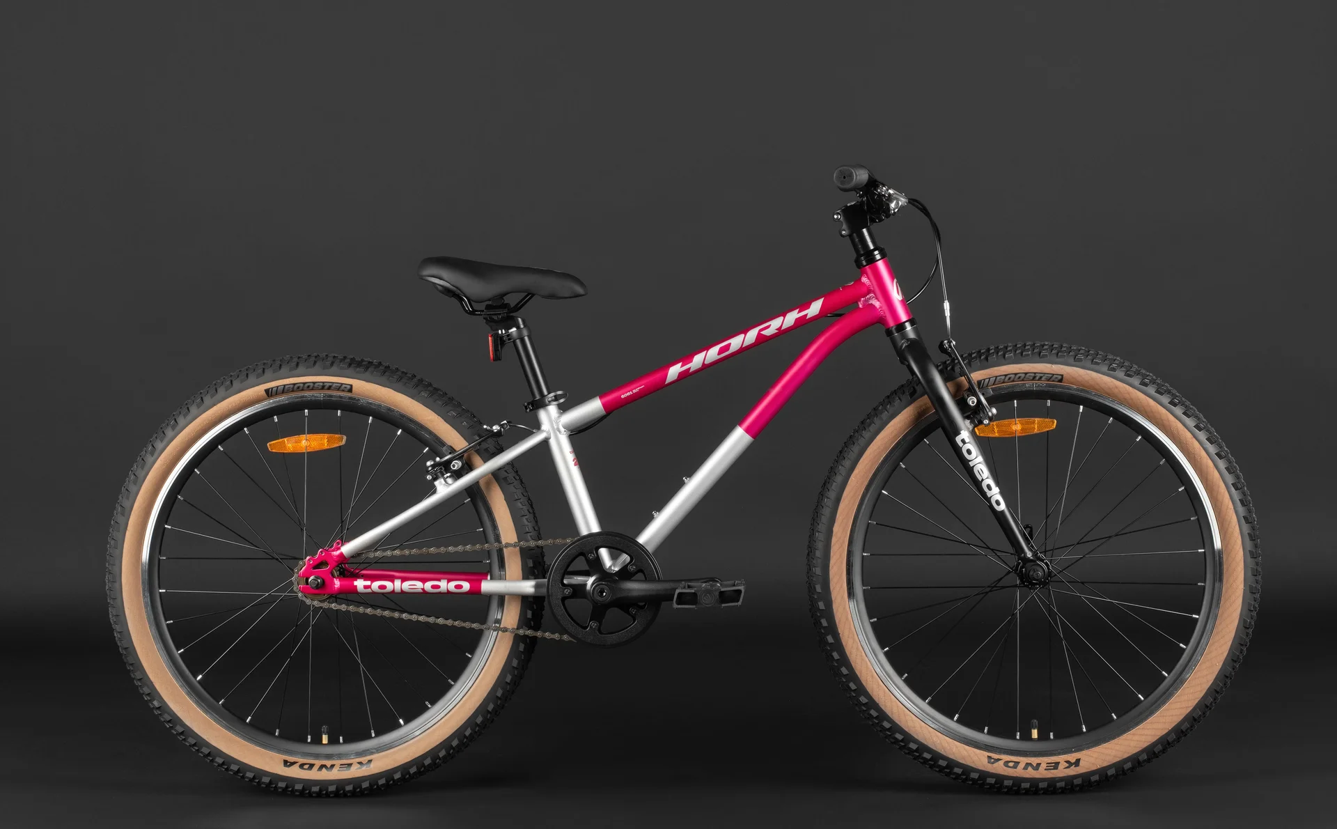 Велосипед HORH TOLEDO HTLD20CR 20" (2026) Silver-Pink - миниатюра 5