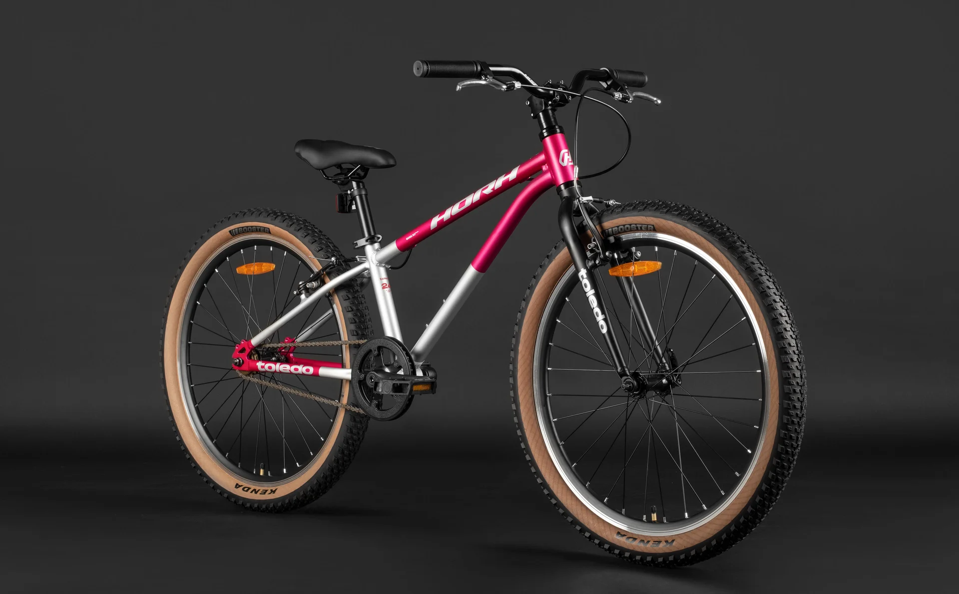 Велосипед HORH TOLEDO HTLD20CR 20" (2026) Silver-Pink - миниатюра 6
