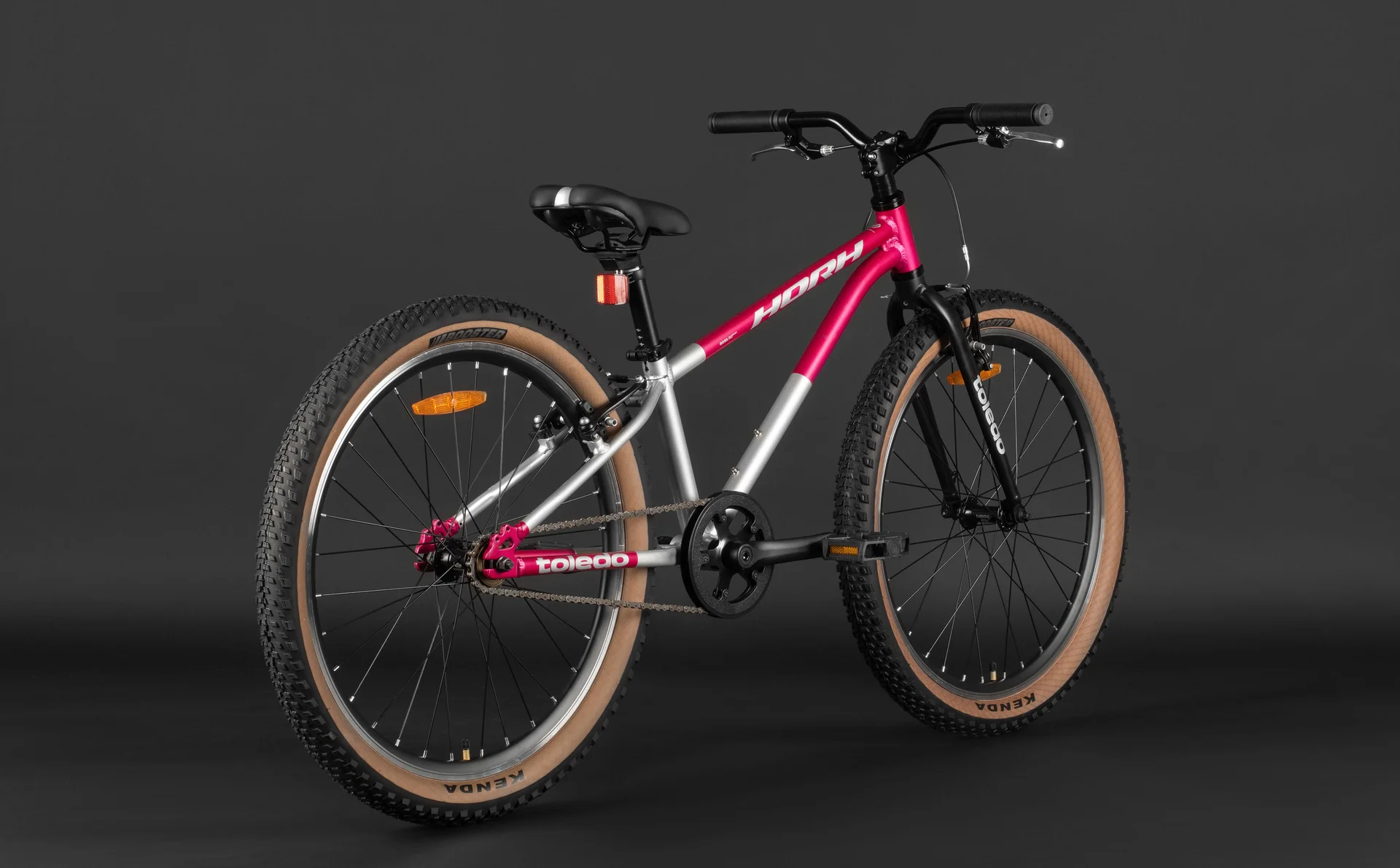 Велосипед HORH TOLEDO HTLD20CR 20" (2026) Silver-Pink - миниатюра 7