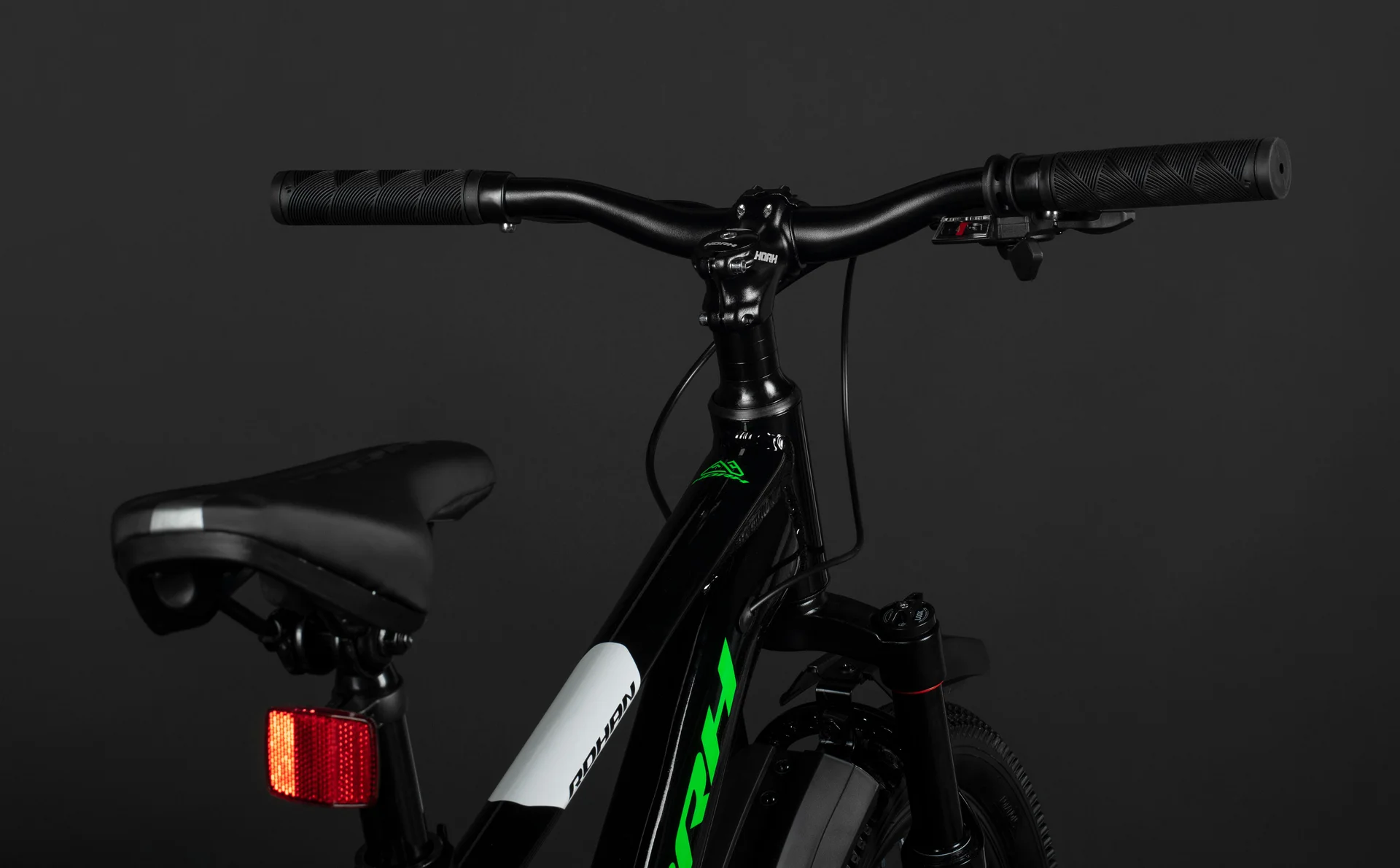 Велосипед HORH ROHAN RMD2.0 20" (2026) Black-Green-White - миниатюра 8