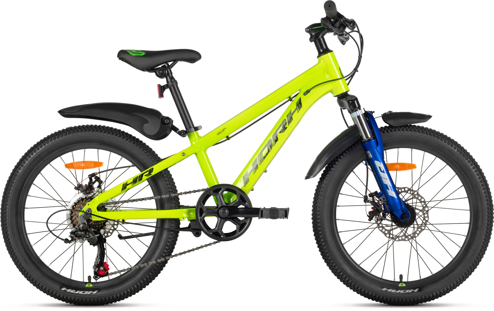 Велосипед HORH TONY HTYMD 2.0 20" (2026) Green-Black-Blue - изображение 1