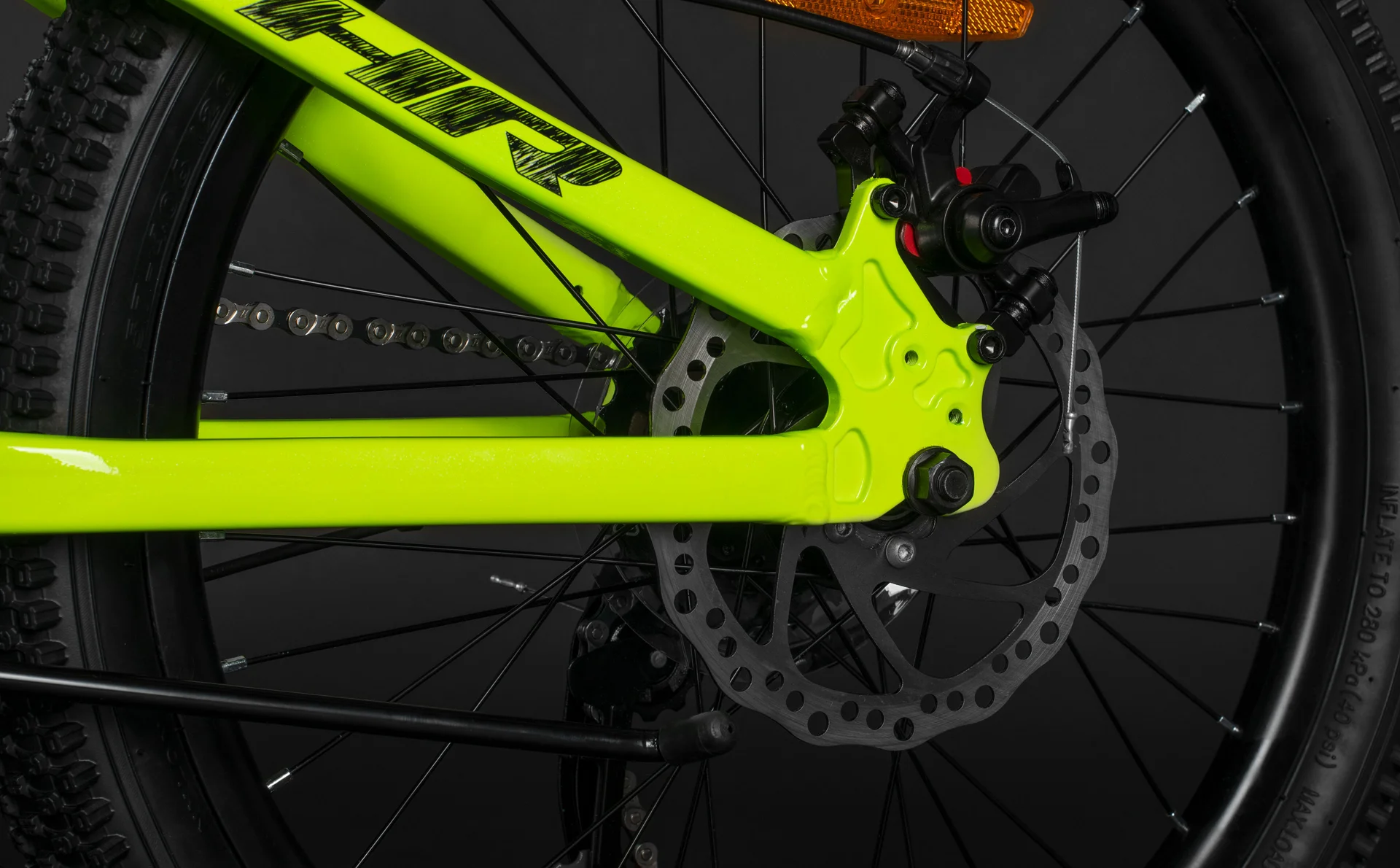 Велосипед HORH TONY HTYMD 2.0 20" (2026) Green-Black-Blue - миниатюра 14