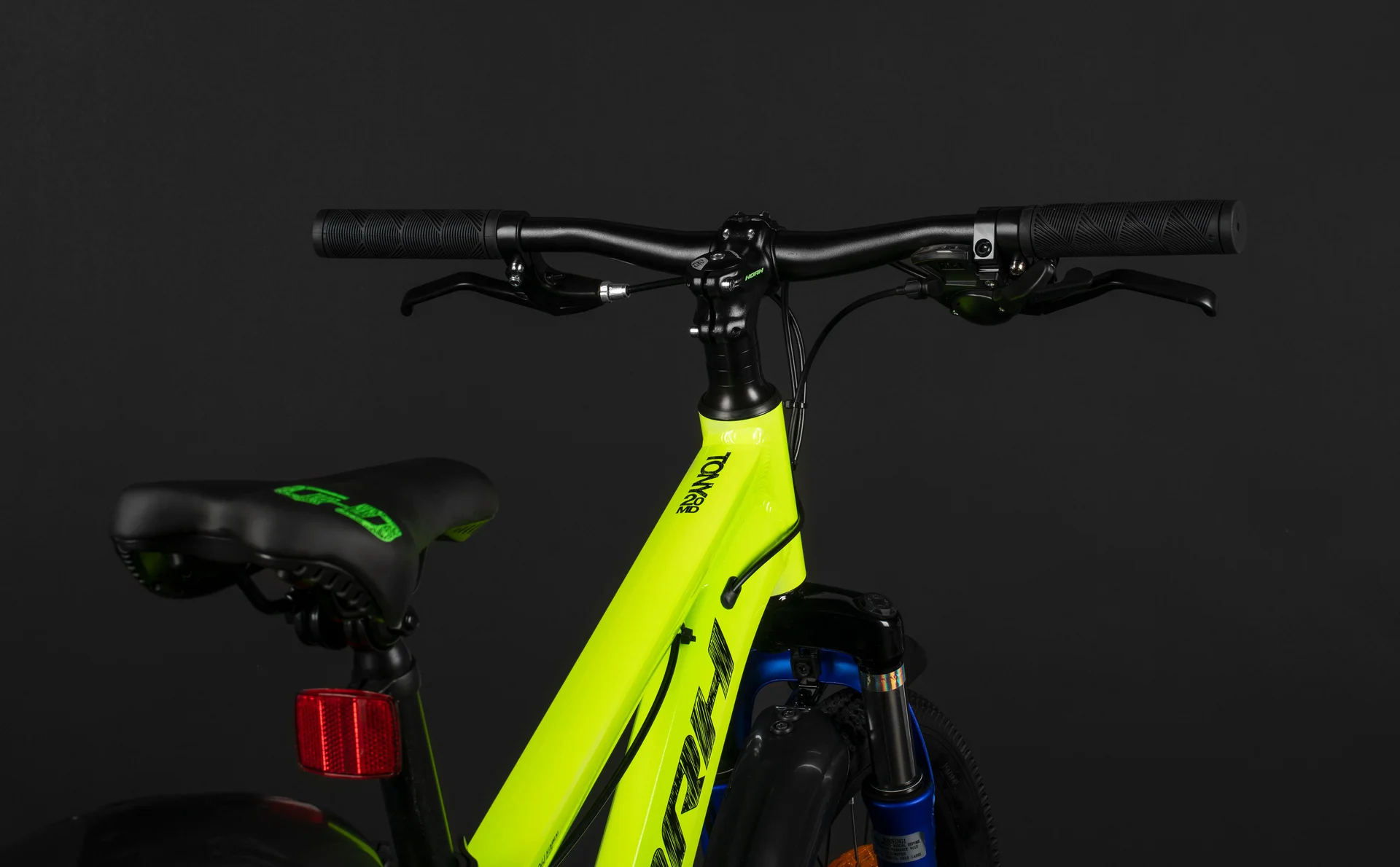 Велосипед HORH TONY HTYMD 2.0 20" (2026) Green-Black-Blue - миниатюра 9