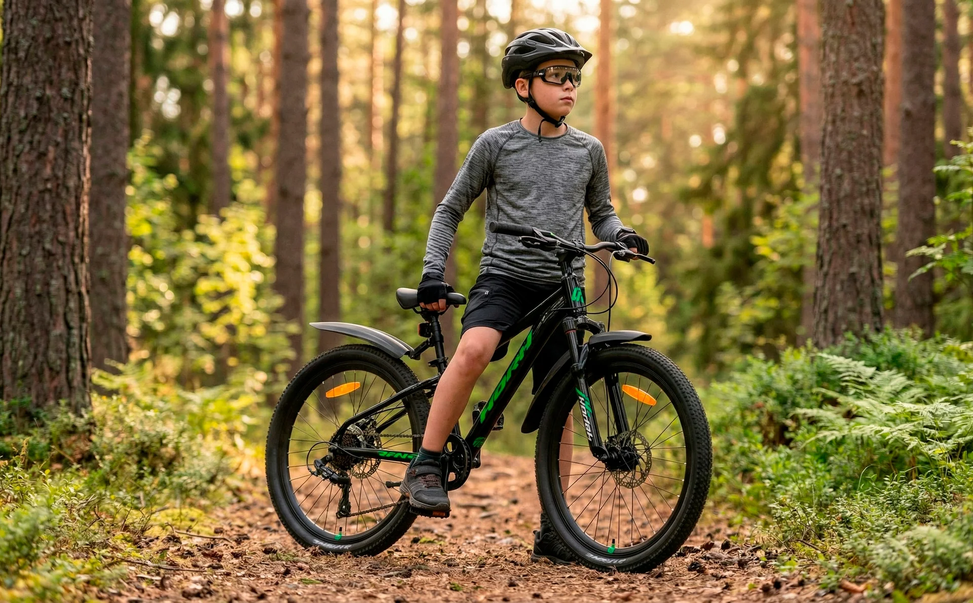 Велосипед HORH ROHAN RMD4.0 24" (2026) Black-Green-White - миниатюра 3