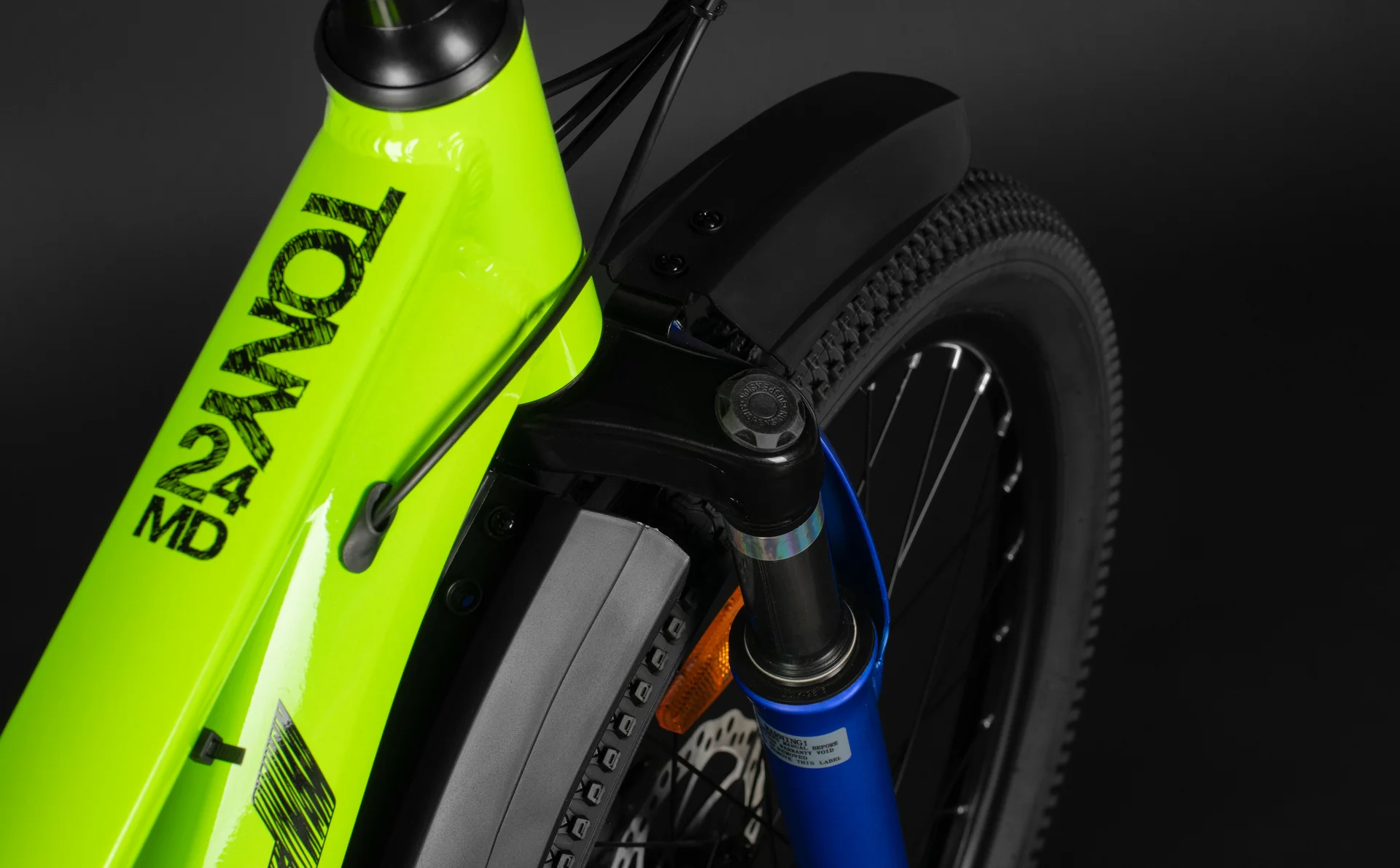 Велосипед HORH TONY HTYMD 4.0 24" (2026) Green-Black-Blue - миниатюра 12