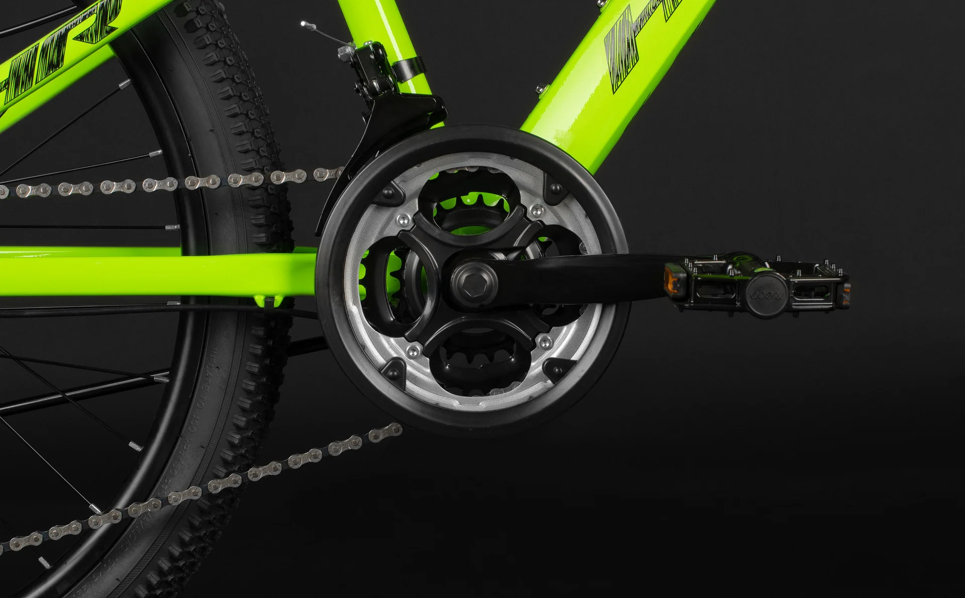 Велосипед HORH TONY HTYMD 4.0 24" (2026) Green-Black-Blue - миниатюра 13
