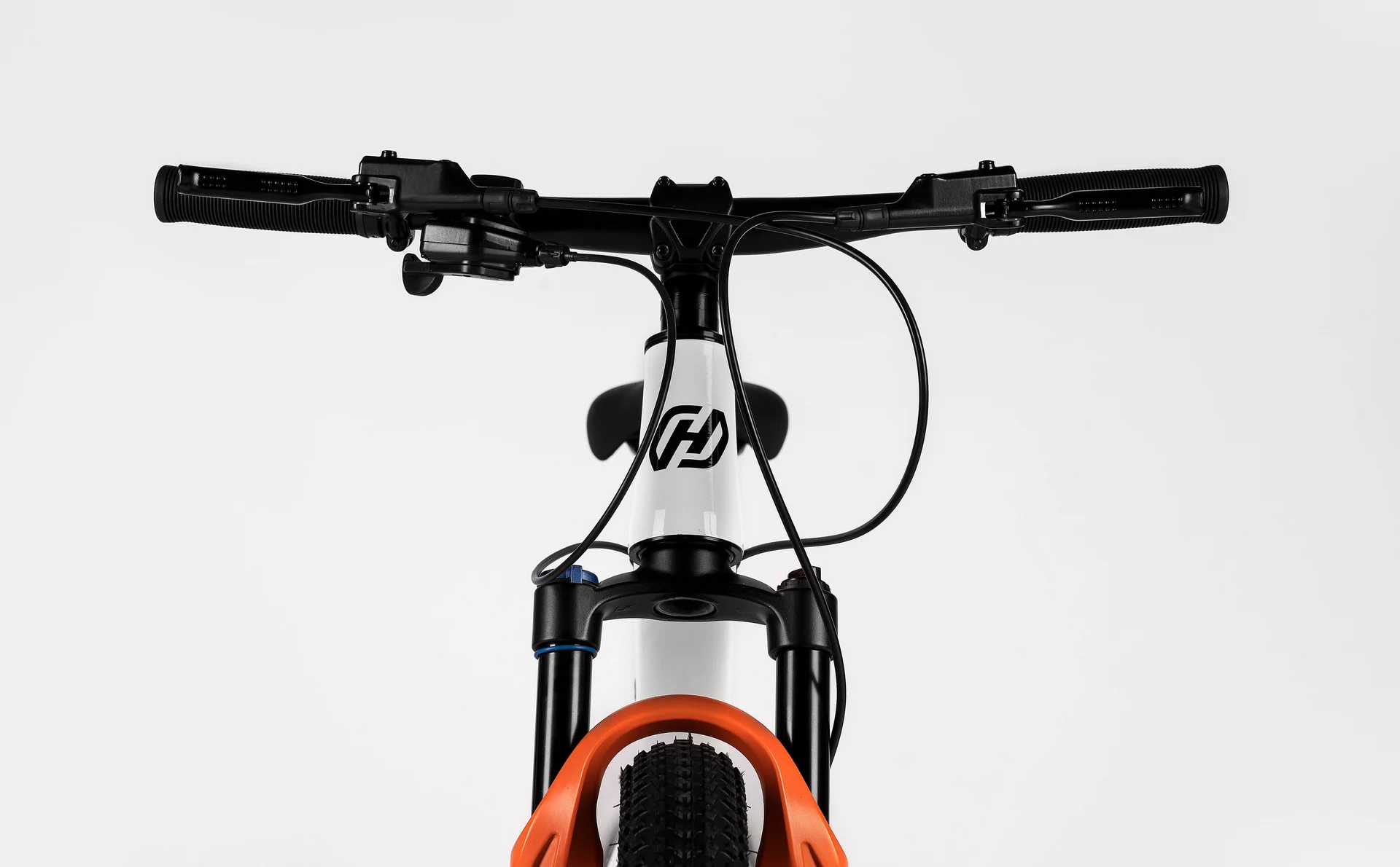 Велосипед HORH BULLET HBHD2.0 20" (2026) White-Orange - миниатюра 7