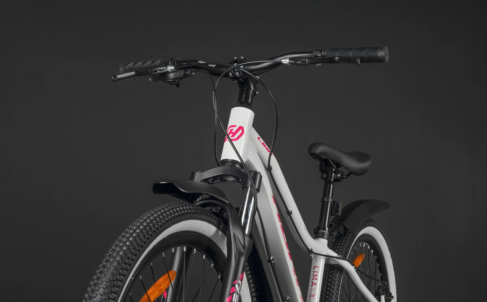 Велосипед HORH LIMA 24" (2026) White-Black - миниатюра 10