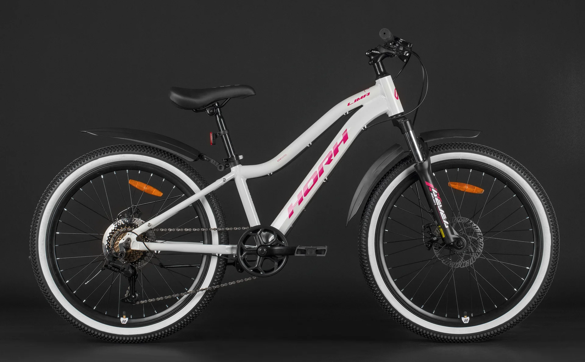 Велосипед HORH LIMA 24" (2026) White-Black - миниатюра 5