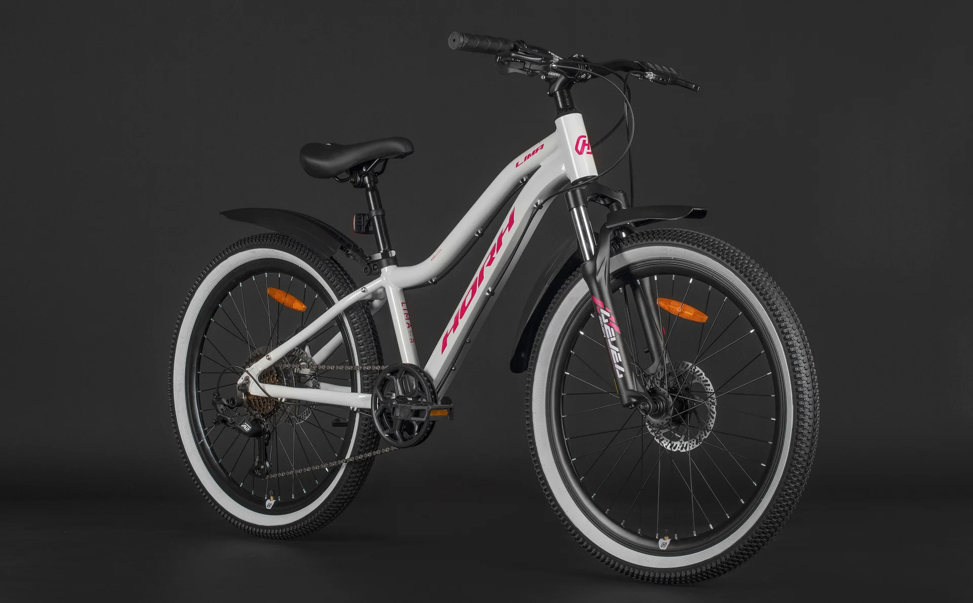Велосипед HORH LIMA 24" (2026) White-Black - миниатюра 6