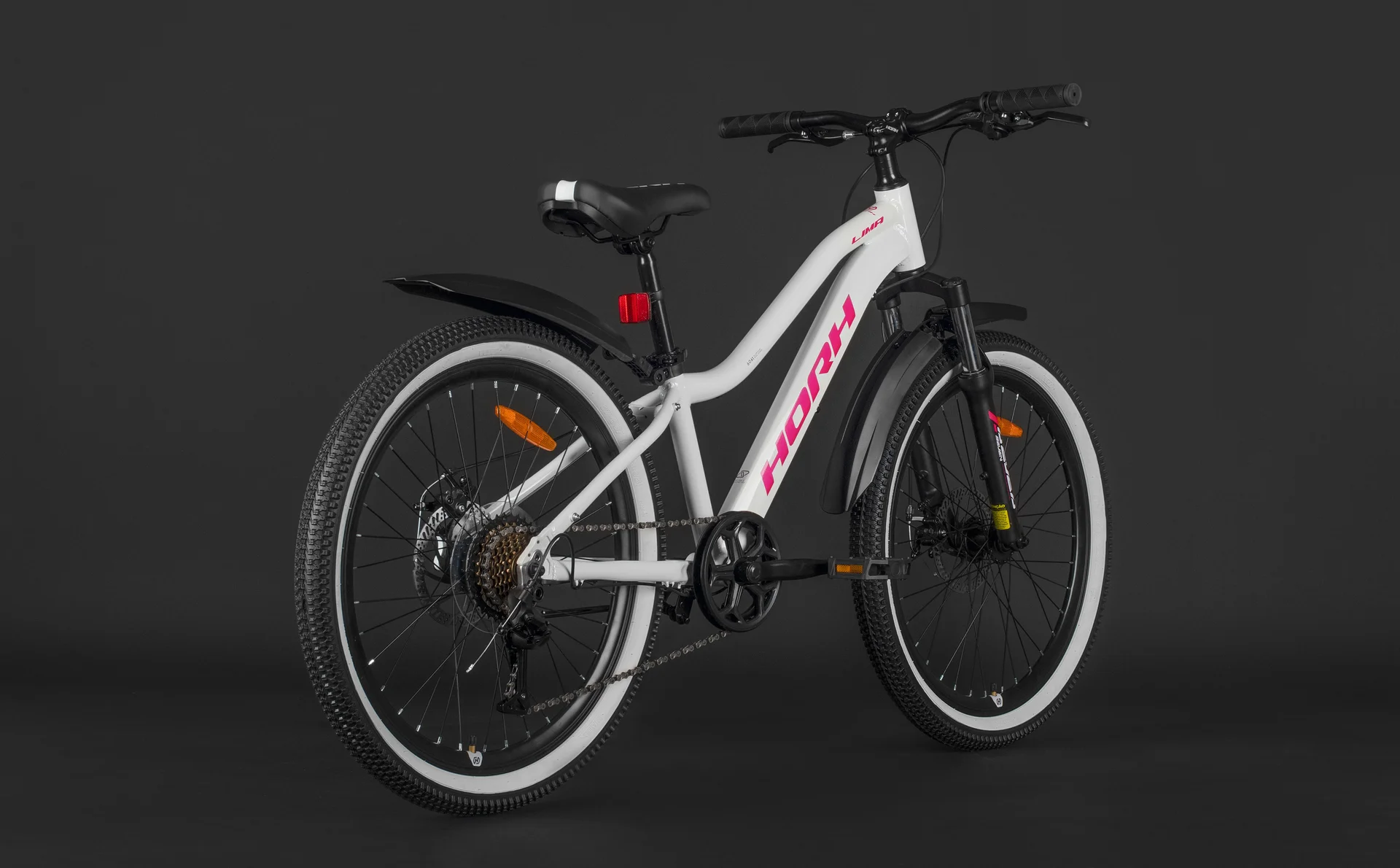 Велосипед HORH LIMA 24" (2026) White-Black - миниатюра 7