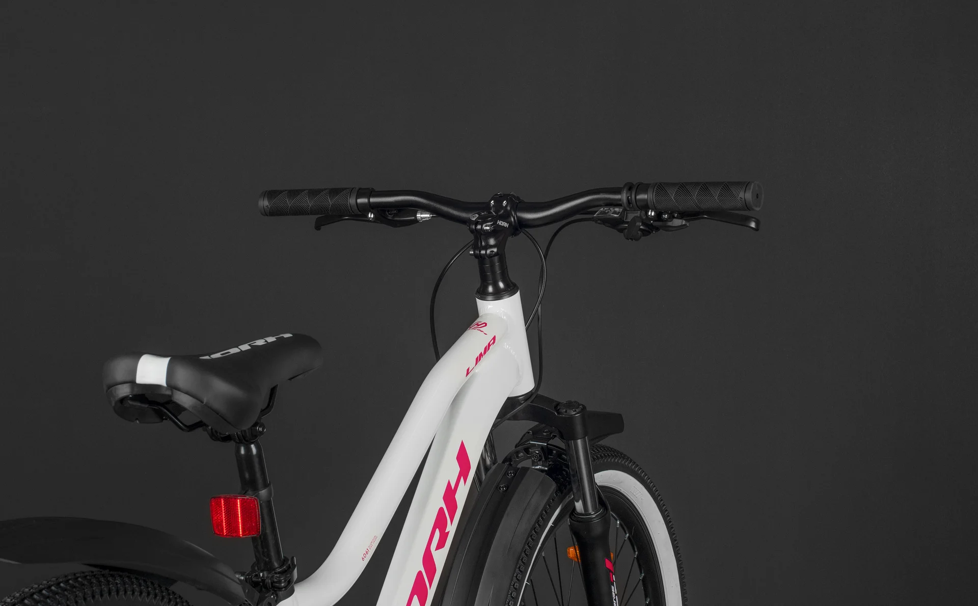 Велосипед HORH LIMA 24" (2026) White-Black - миниатюра 9