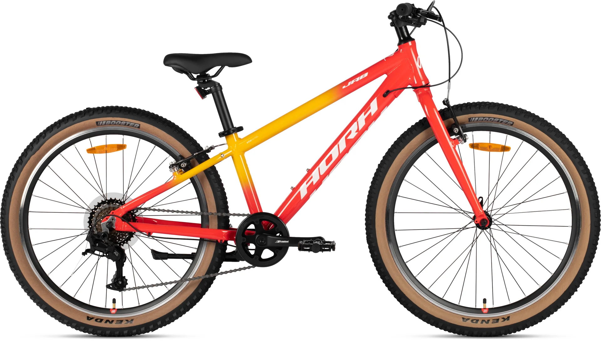 Велосипед HORH JAB JABVB4.0 24" (2026) Red-Yellow-White - изображение 1