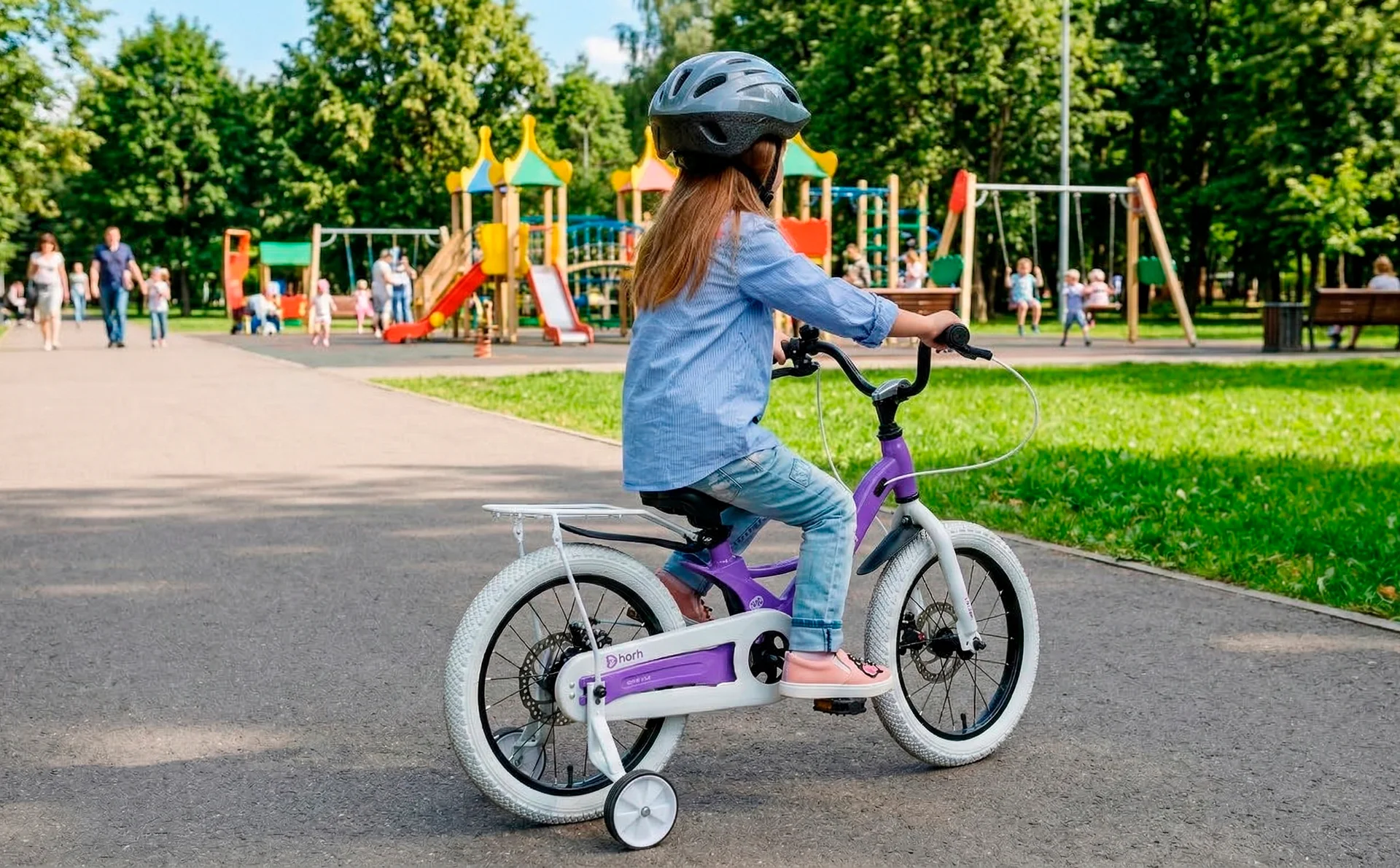 Велосипед HORH MILLIE 16 (2026) Purple-White - миниатюра 4