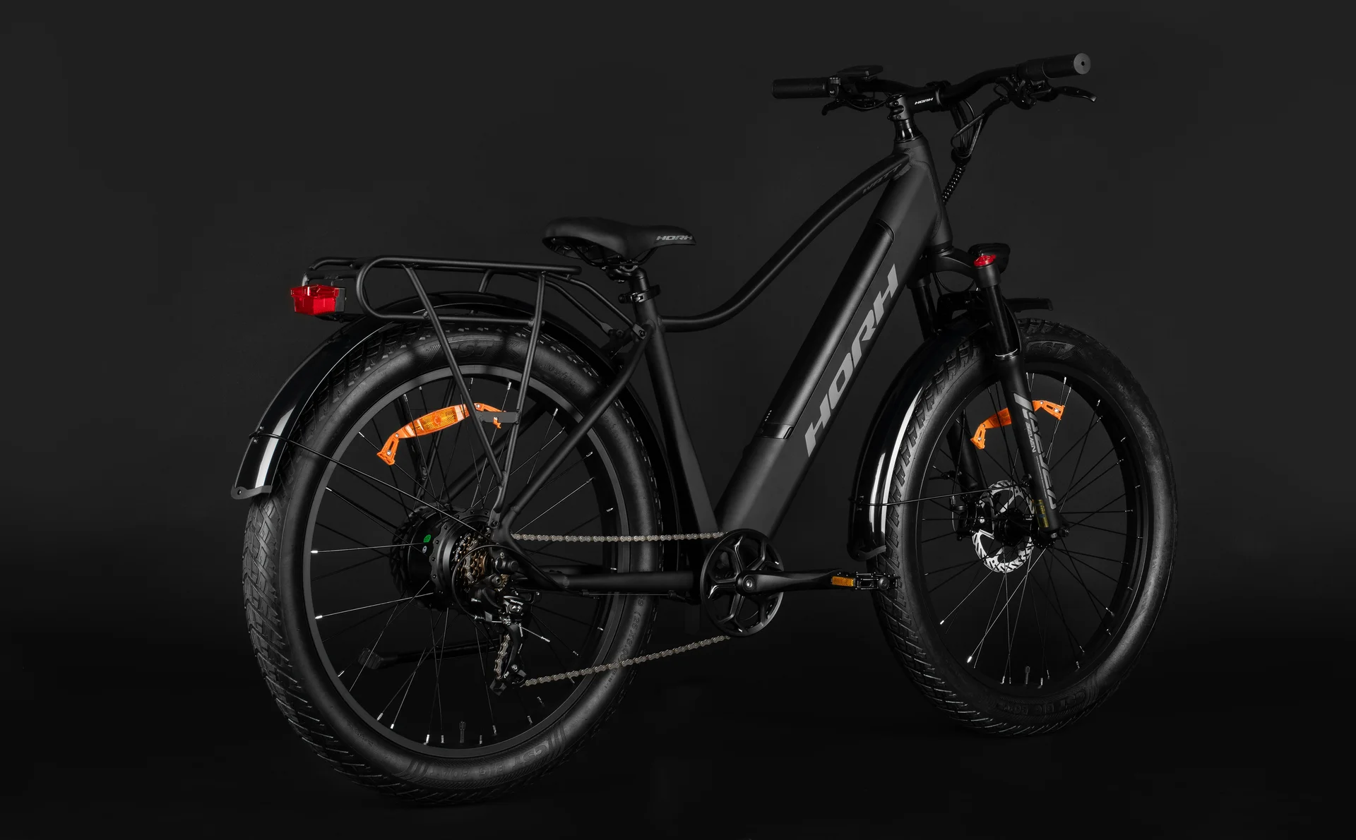 Велосипед HORH WATT 26" 750W (2026) Matt Black - миниатюра 4