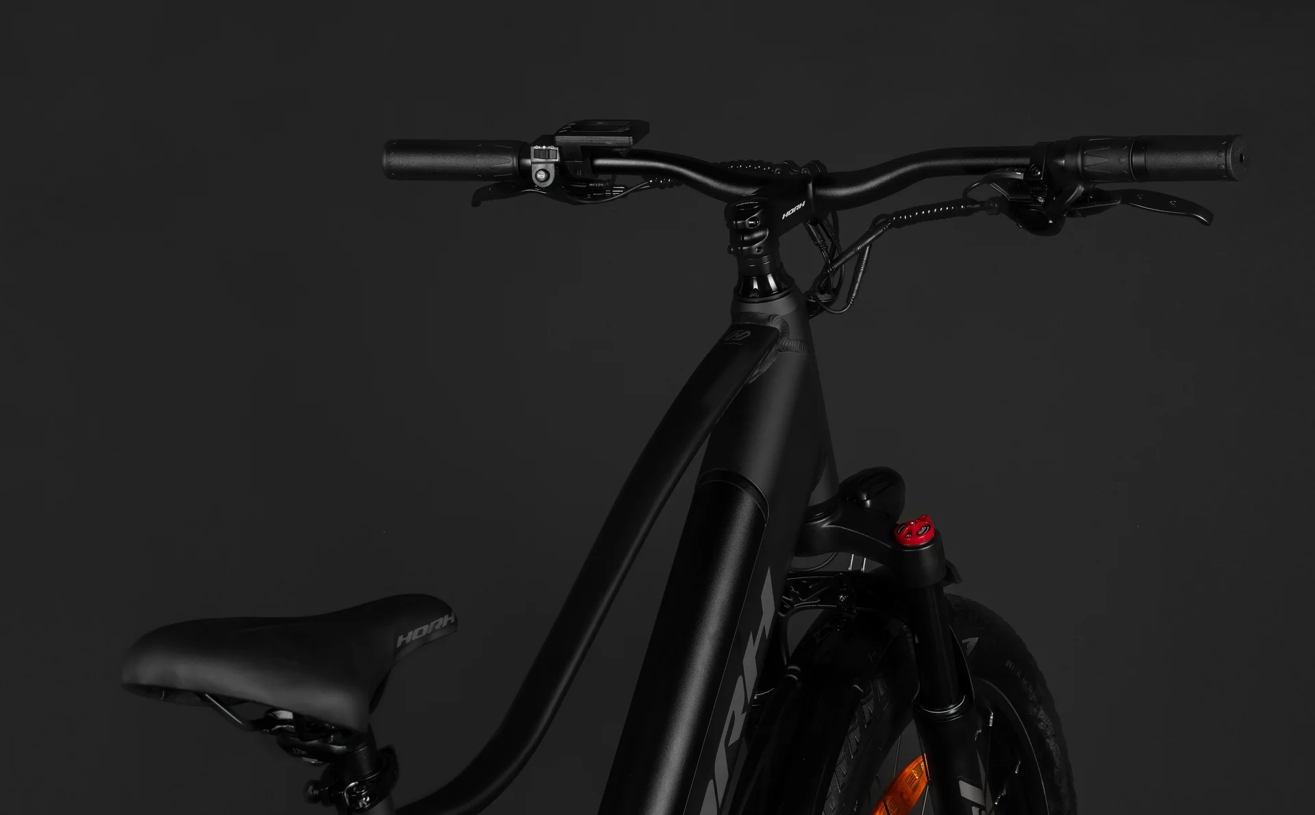 Велосипед HORH WATT 26" 750W (2026) Matt Black - миниатюра 6
