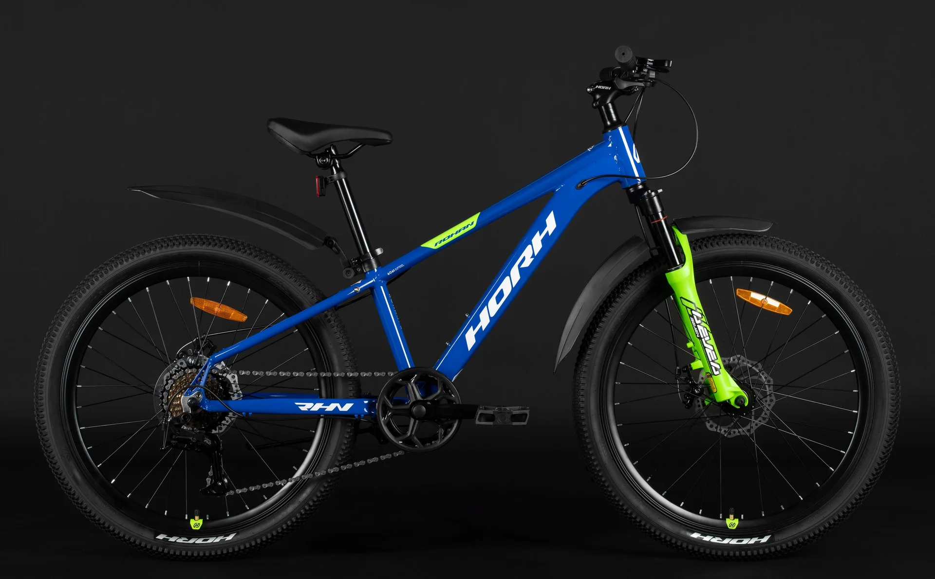 Велосипед HORH ROHAN RMD4.0 24" (2026) Blue-White-Green - миниатюра 5