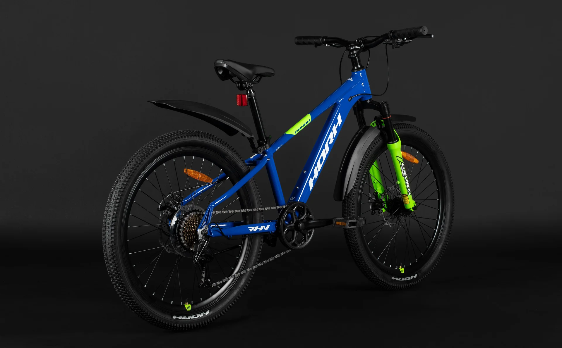 Велосипед HORH ROHAN RMD4.0 24" (2026) Blue-White-Green - миниатюра 7