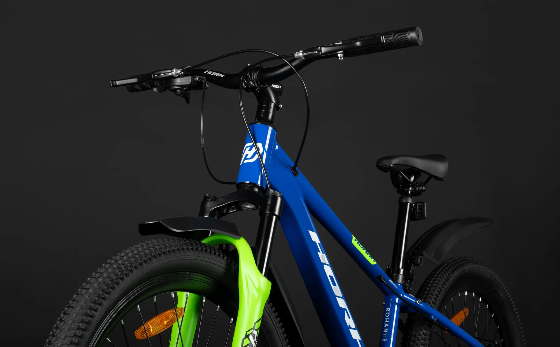 Велосипед HORH ROHAN RMD4.0 24" (2026) Blue-White-Green - миниатюра 9