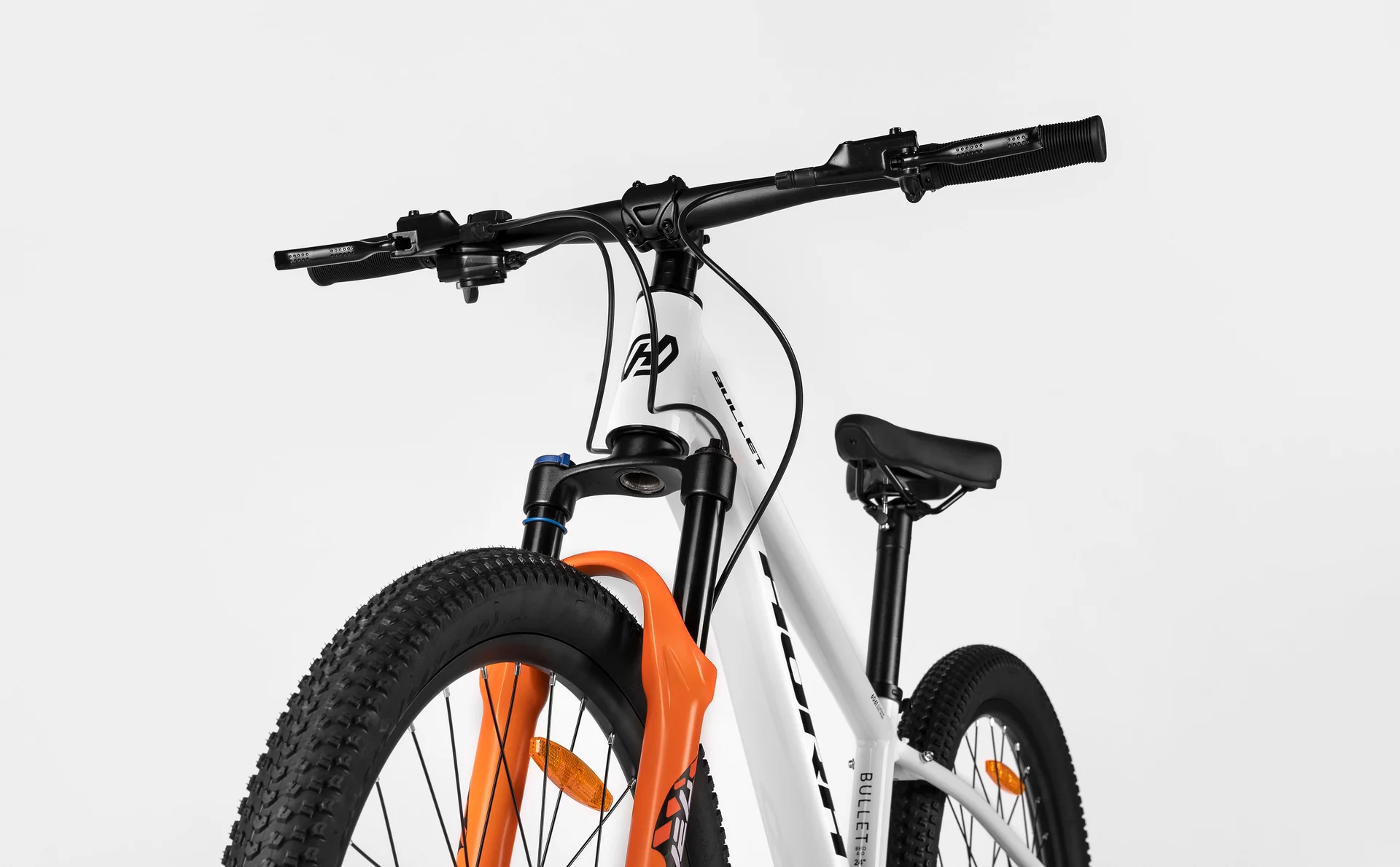 Велосипед HORH BULLET HBHD4.0 24" (2026) White-Orange - миниатюра 9