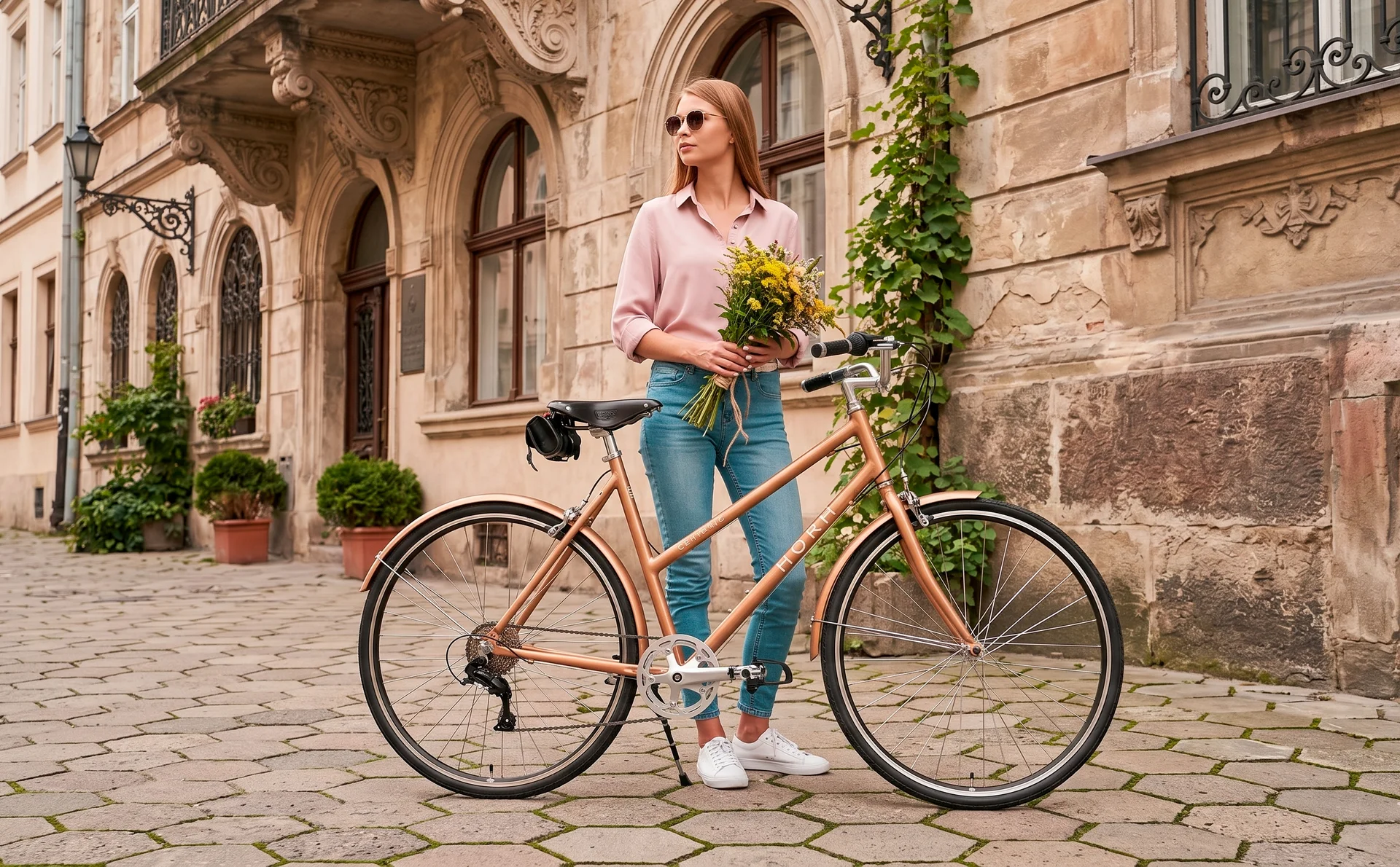 Велосипед HORH CENTRO 700C (2025) Cream - миниатюра 3