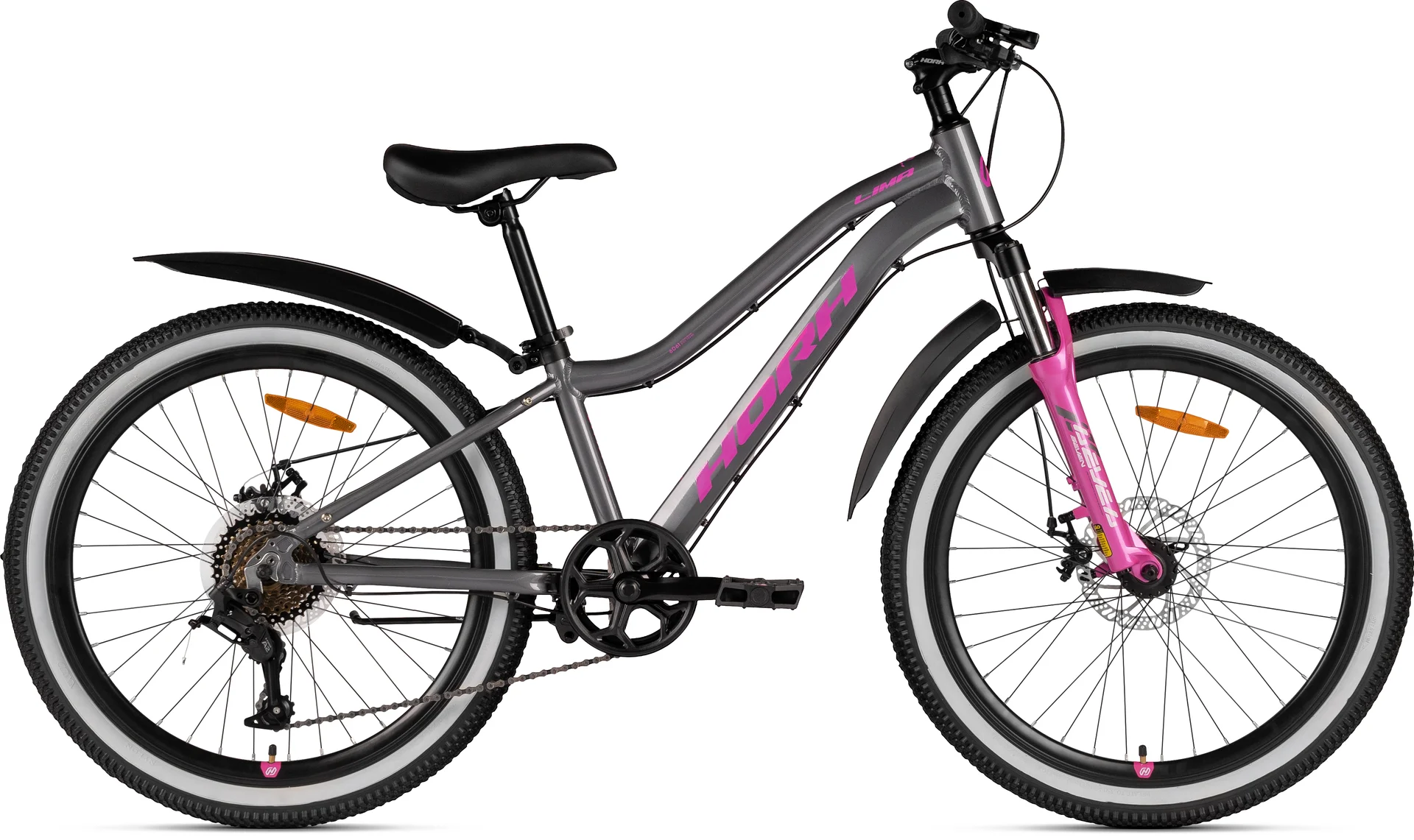 Велосипед HORH LIMA 24" (2026) Grey-Pink - изображение 1